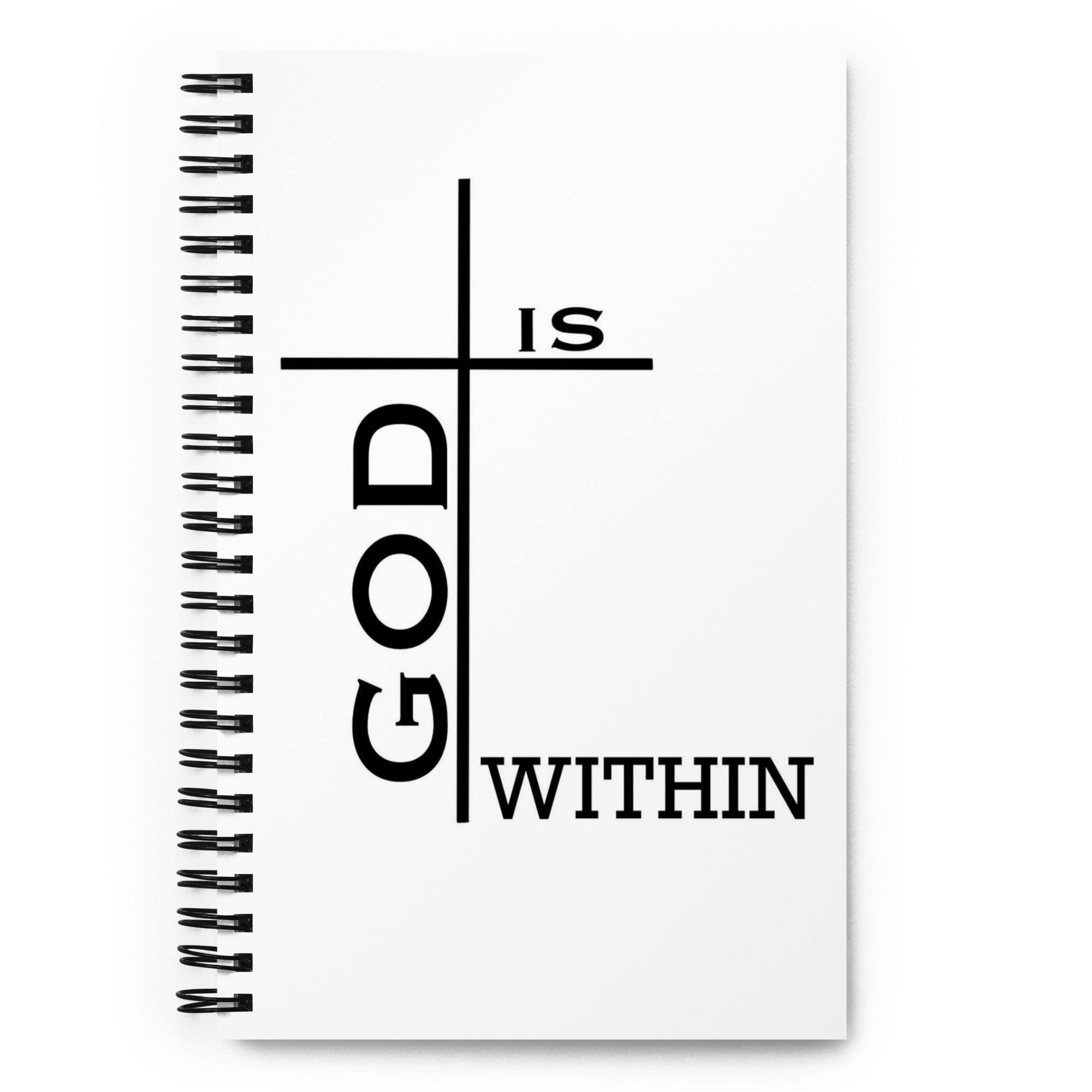 God Is Within Notebook - Inspirational Design, Premium Quality, GOD IS INSIDE OF US ALL Notebook #GOD