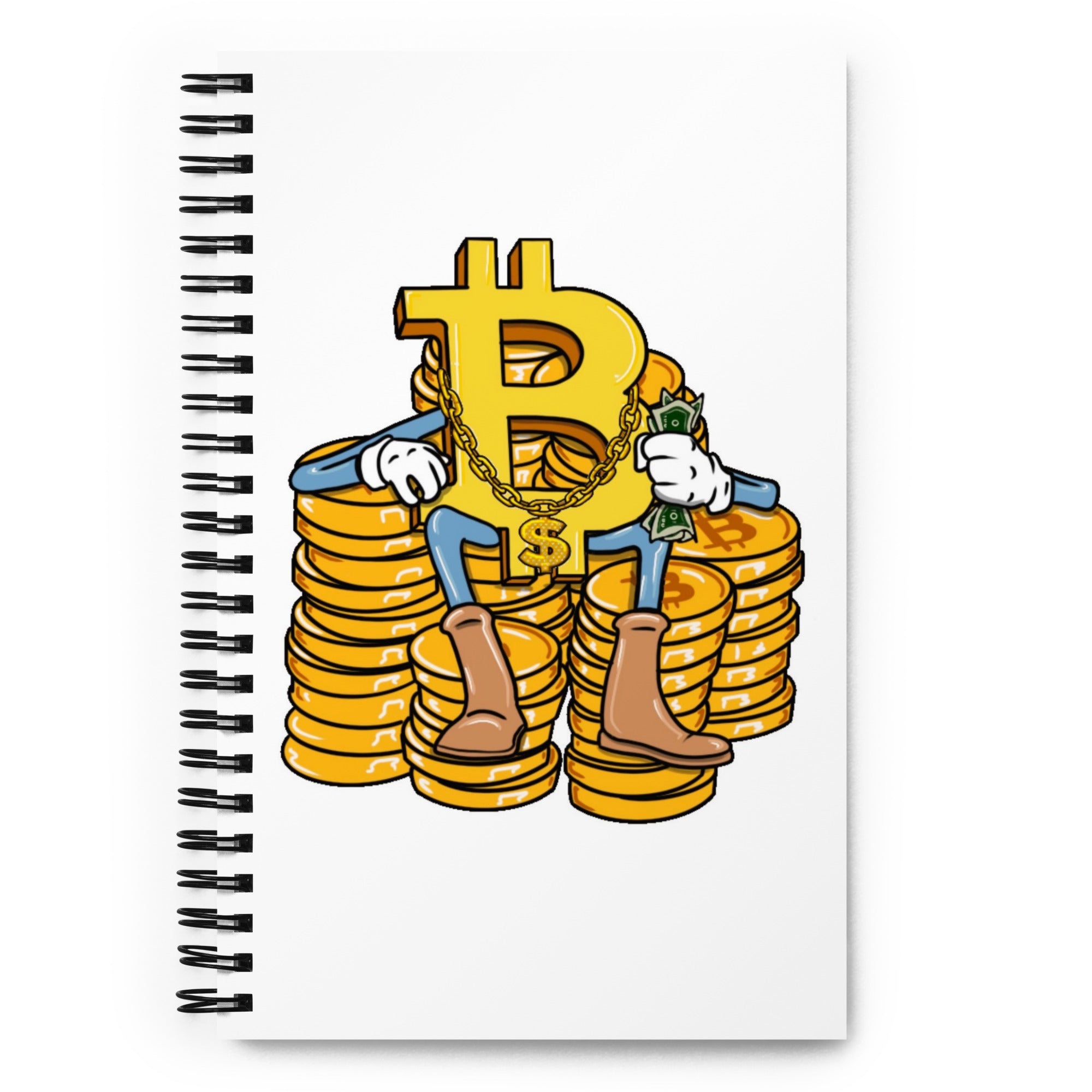 Bitcoin Baller Notebook - Stylish Crypto Design, Premium Quality, BTC | Bitcoin Ballers Notebook CRYPTO , I'M RICH BITCH NOTEBOOK