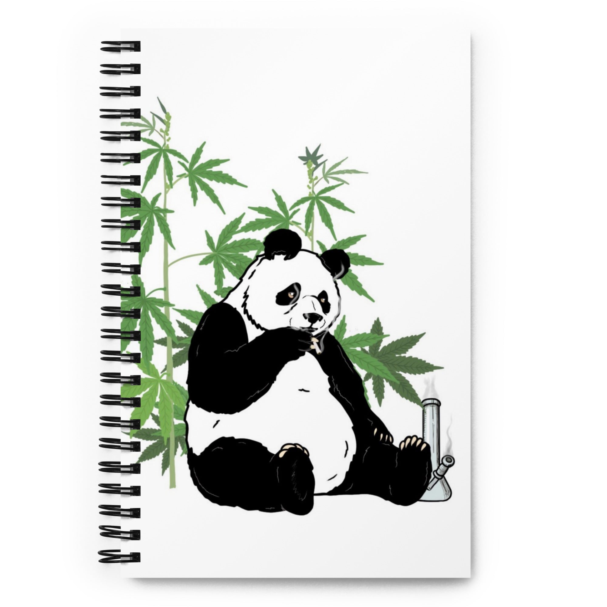 Stoned Panda Notebook - Cozy and Cool Design, Premium Quality, 420 Stoned Panda Notebook WEED SMOKING