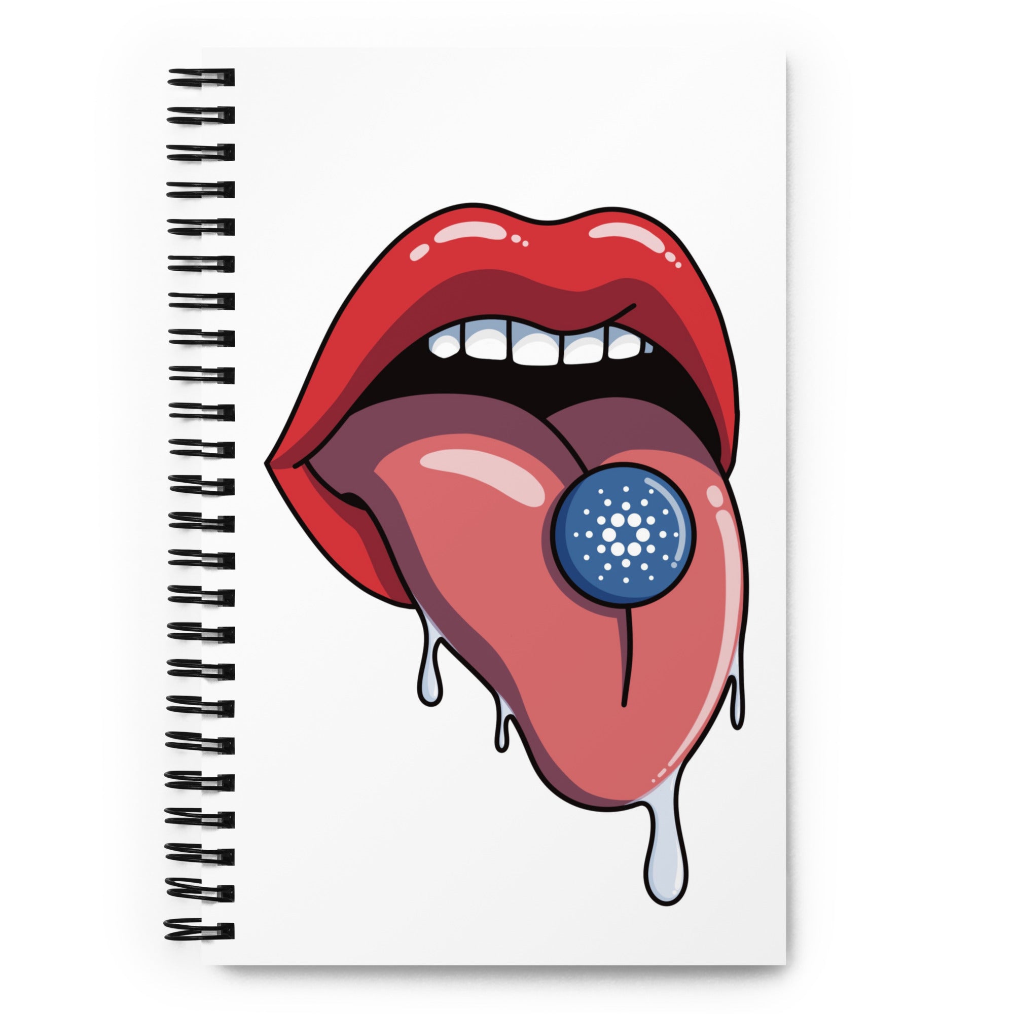 LSD Cardano Tab Notebook - Psychedelic Design, Premium Quality CRYPTO ADA NOTEBOOK