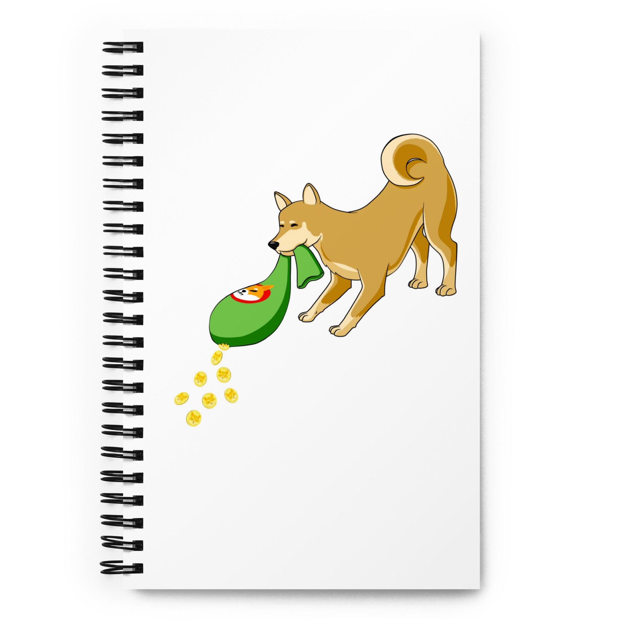 Shiba Inu Notebook - Adorable Design, Premium Quality, Shiba Dog Notebook | CRYPTO