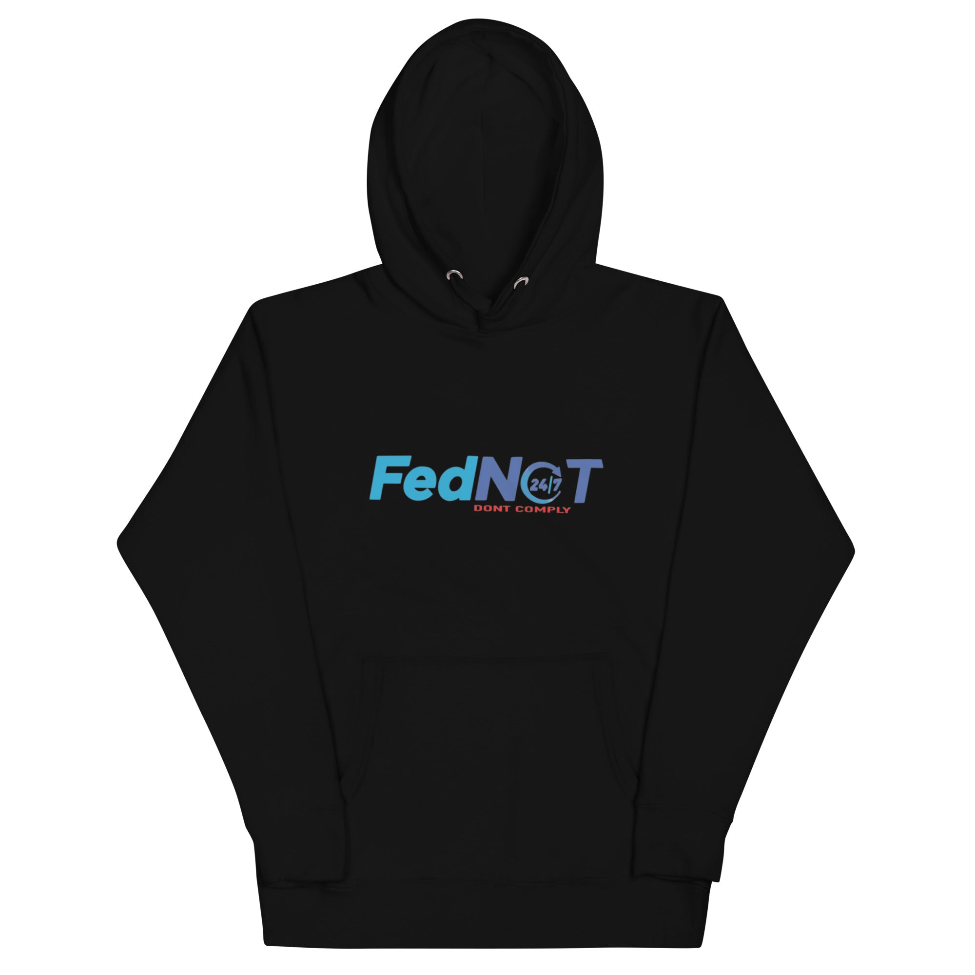 FED NOT Hoodie - Bold Anti-FED Statement Apparel for Crypto Advocates | ANTI-GOV HOODIE