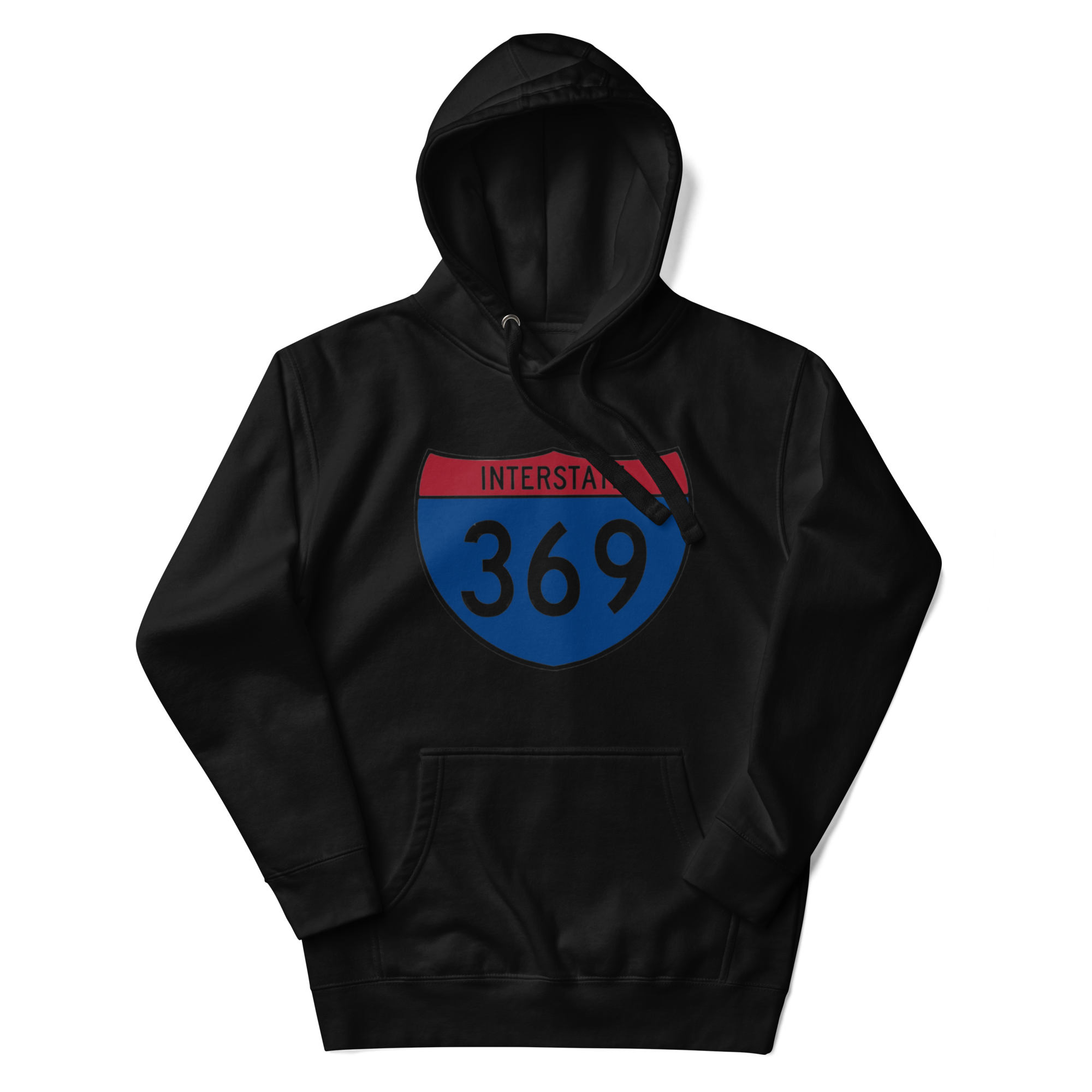 Interstate 369 Hoodie - Spiritual Journey Design, Premium Comfort ENERGY, FREQUENCY, VIBRATION (369)