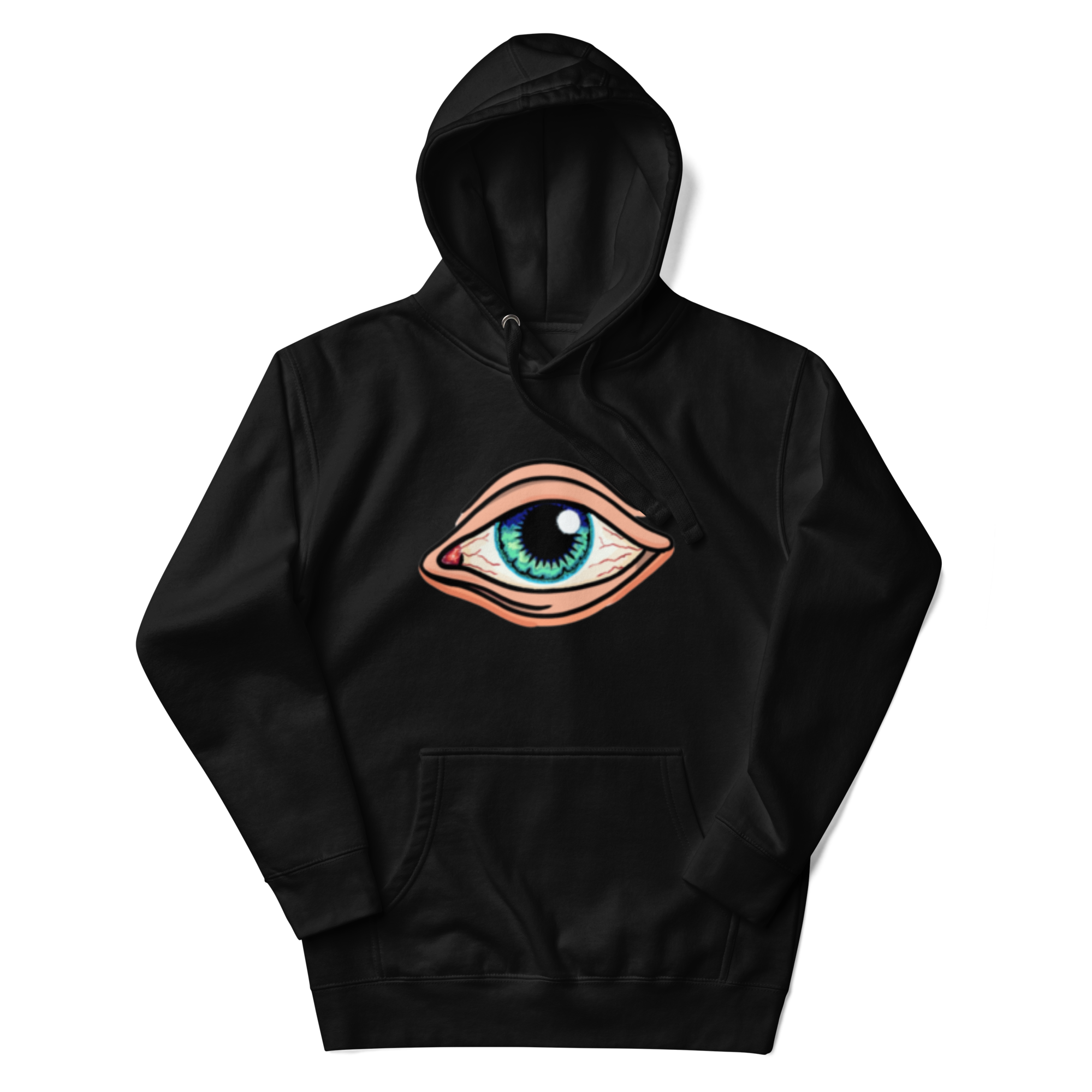 EYE Hoodie - EYE SEE YOU Mystical Design, Premium Comfort "ALL SEEING EYE" 3RD EYE HOODIE