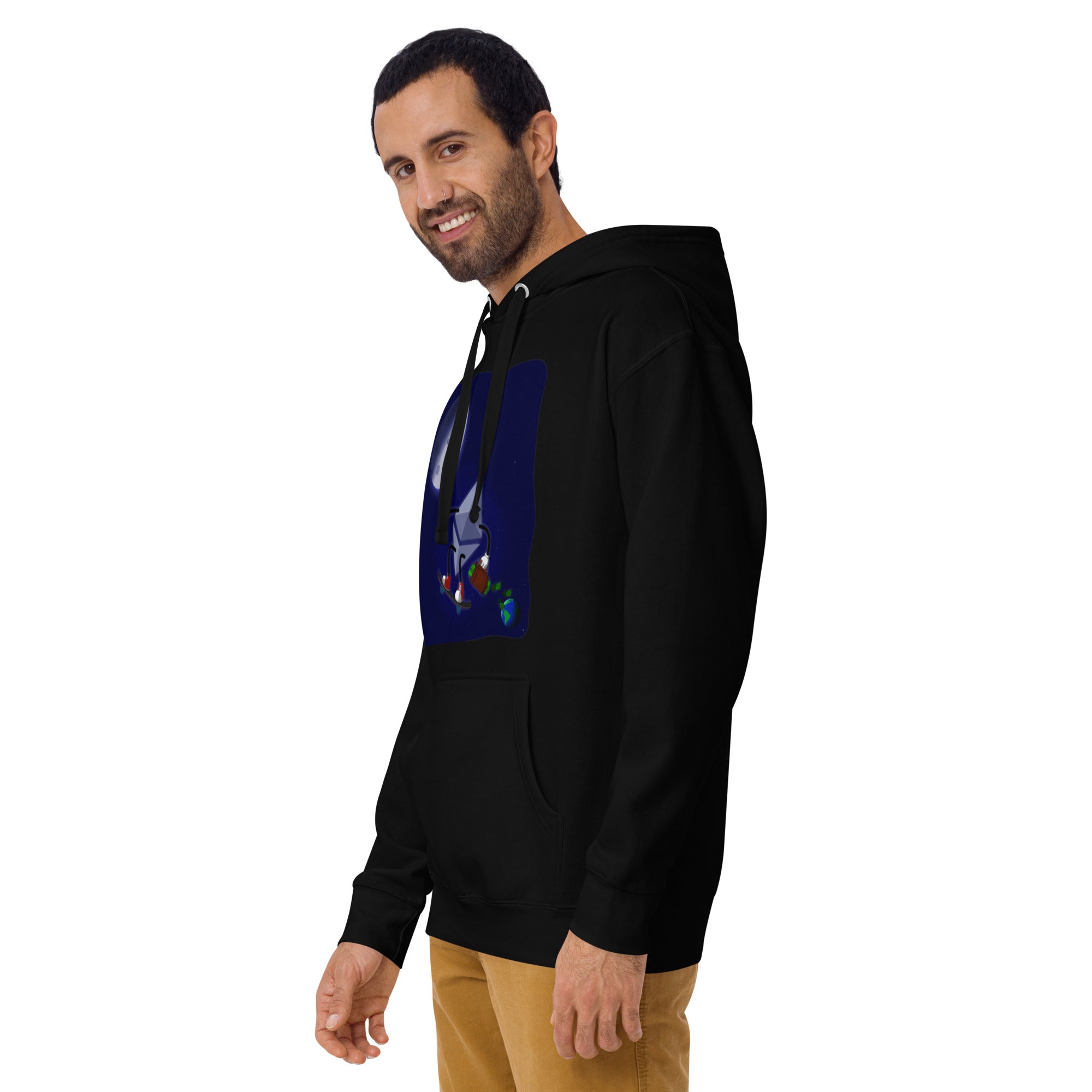 Ethereum to The Moon Hoodie-Ethereum Enthusiast Hoodie - Ultimate Comfort for ETH Fans, Premium Quality