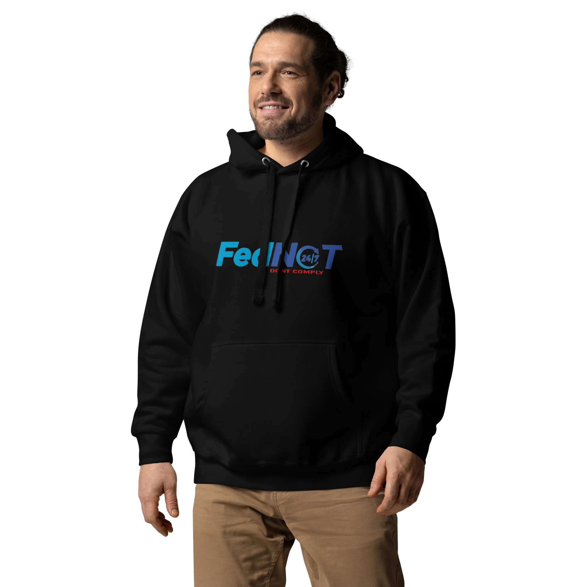 FED NOT Hoodie - Bold Anti-FED Statement Apparel for Crypto Advocates | ANTI-GOV HOODIE