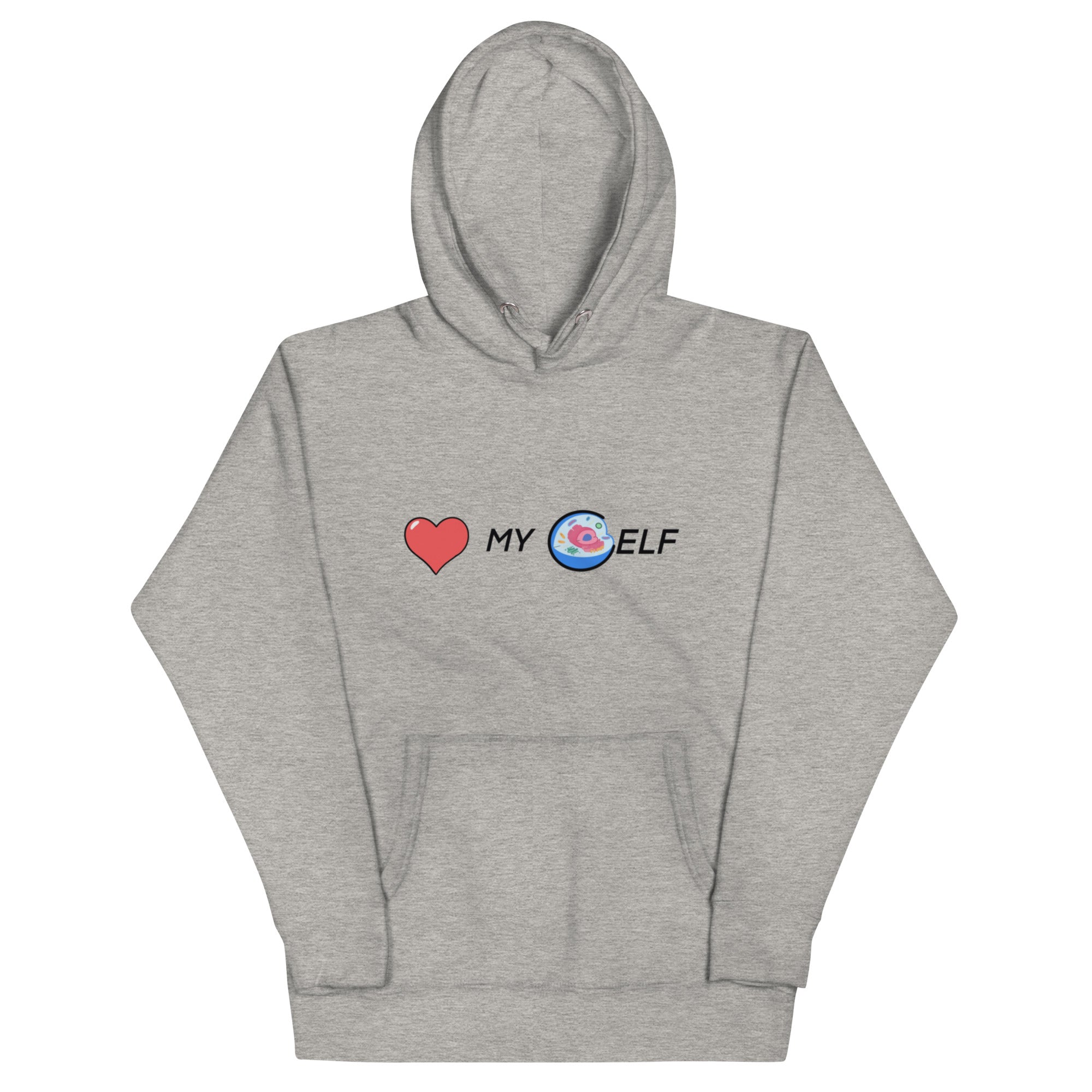 Cell-f Love Hoodie - Self-Love Design, Premium Comfort "CELLULAR LOVE" DNA HEALING