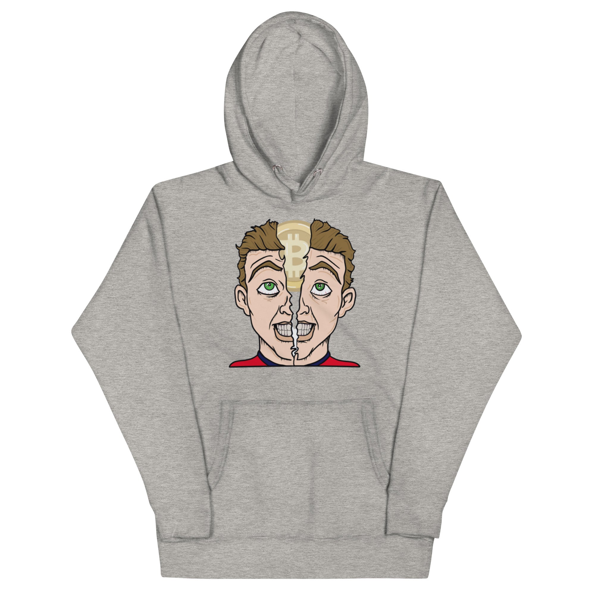 Bitcoin Brain Revelation Hoodie - Iconic Crypto Design, Ultimate Comfort for BTC Fans