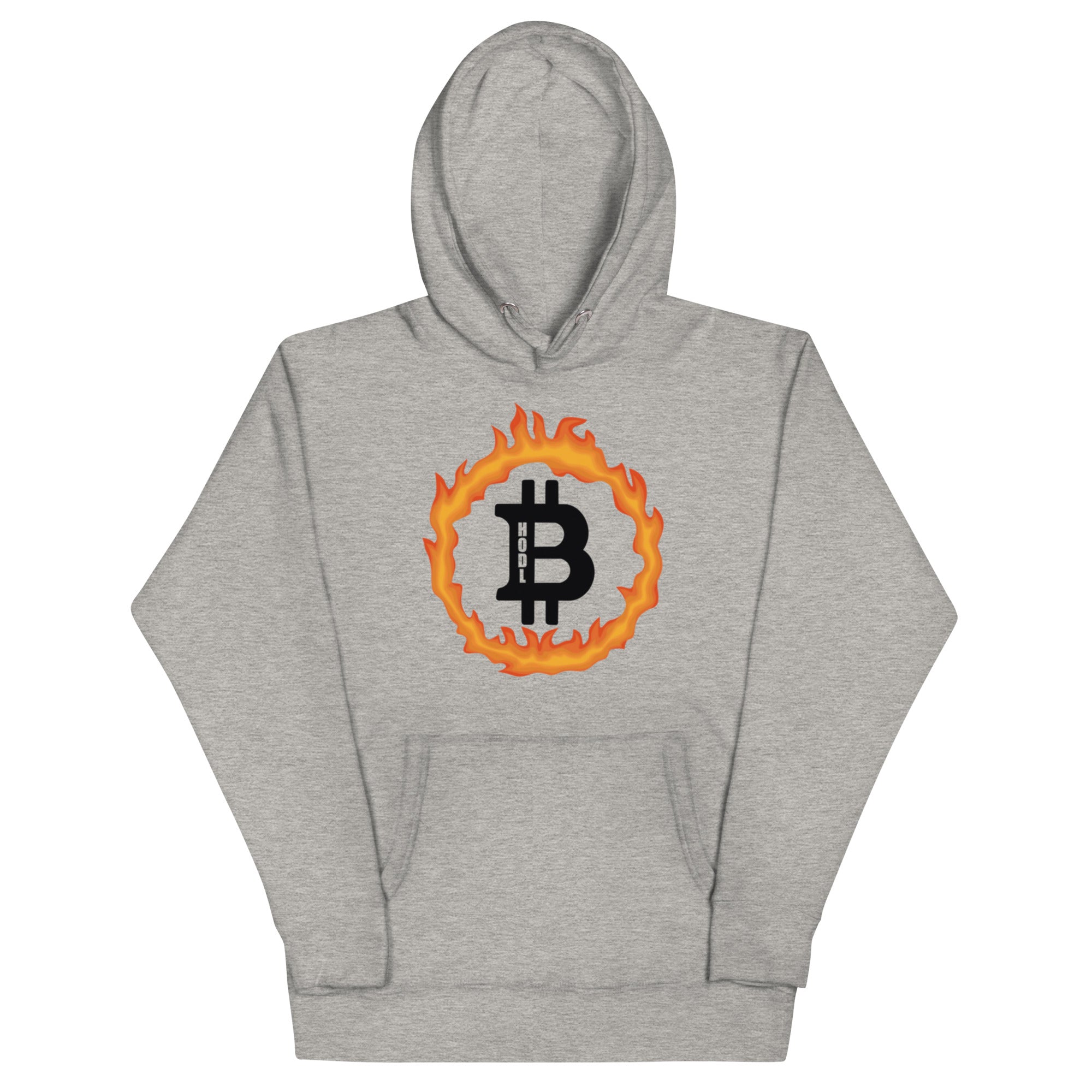 Bitcoin Blaze Hoodie - Iconic Crypto Design, Premium Comfort for BTC Enthusiasts