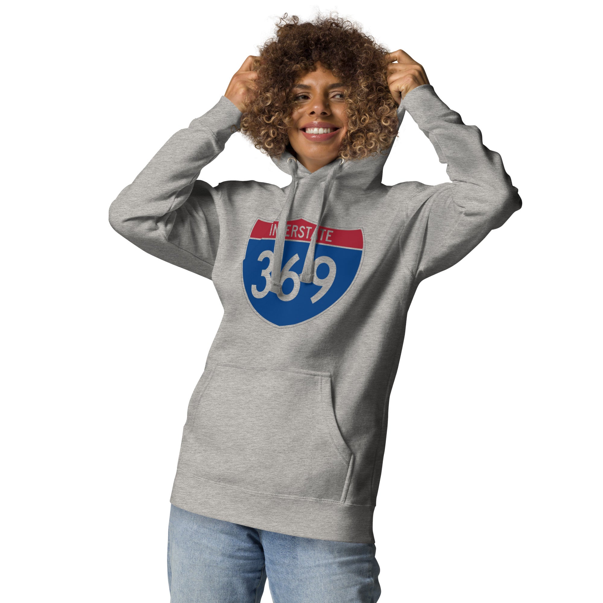 Interstate 369 Hoodie - Spiritual Journey Design, Premium Comfort ENERGY, FREQUENCY, VIBRATION (369)