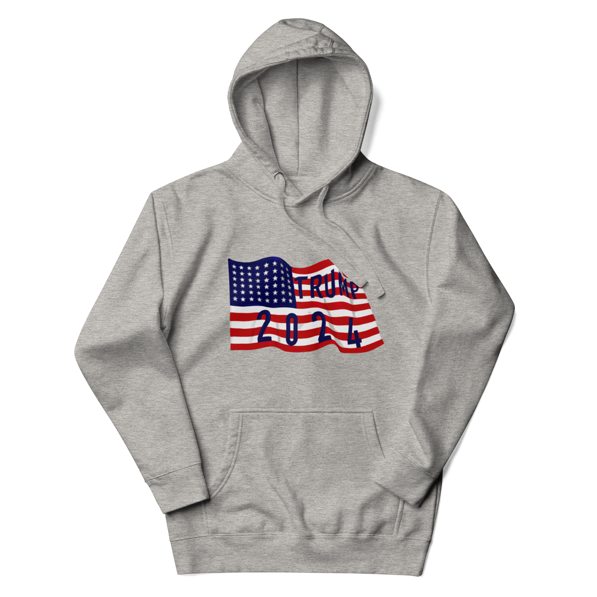 Trump 2024 Flag Hoodie - Patriotic Design, Premium Quality -Trump 2024 Flag #45