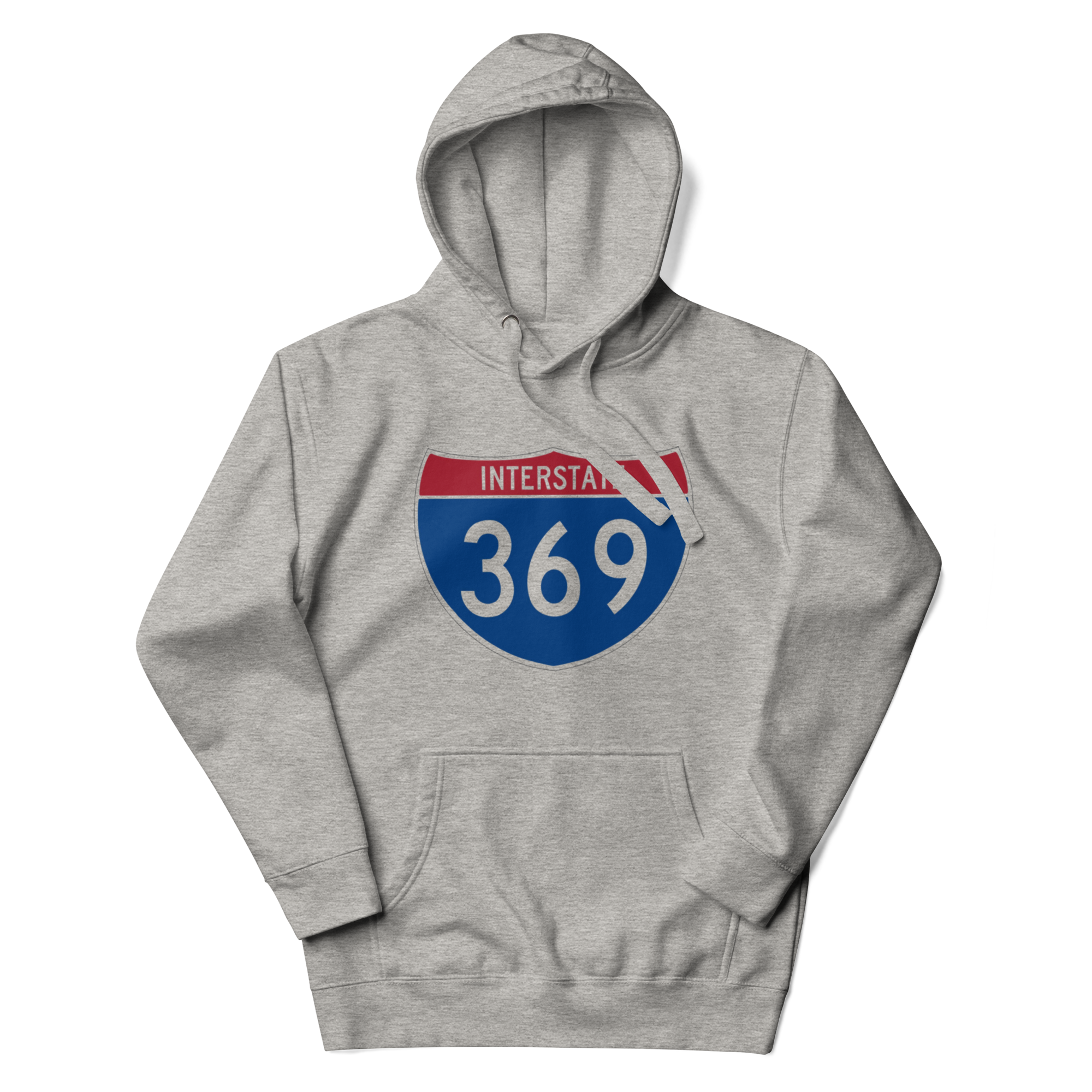 Interstate 369 Hoodie - Spiritual Journey Design, Premium Comfort ENERGY, FREQUENCY, VIBRATION (369)