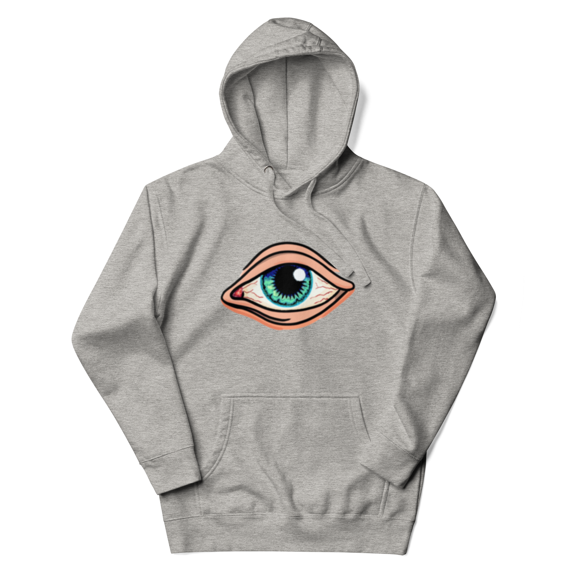 EYE Hoodie - EYE SEE YOU Mystical Design, Premium Comfort "ALL SEEING EYE" 3RD EYE HOODIE