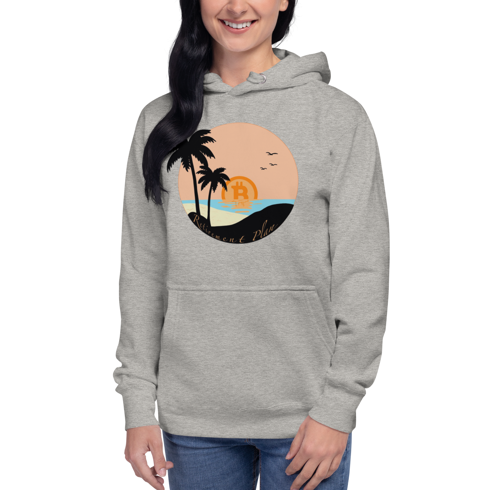 Retirement Plan Hoodie - Stylish Design, Premium Comfort for Crypto Investors | BTC 4 LIFE