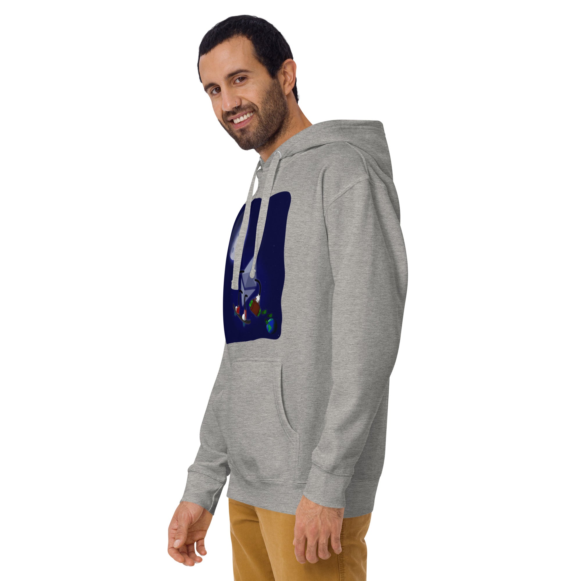 Ethereum to The Moon Hoodie-Ethereum Enthusiast Hoodie - Ultimate Comfort for ETH Fans, Premium Quality