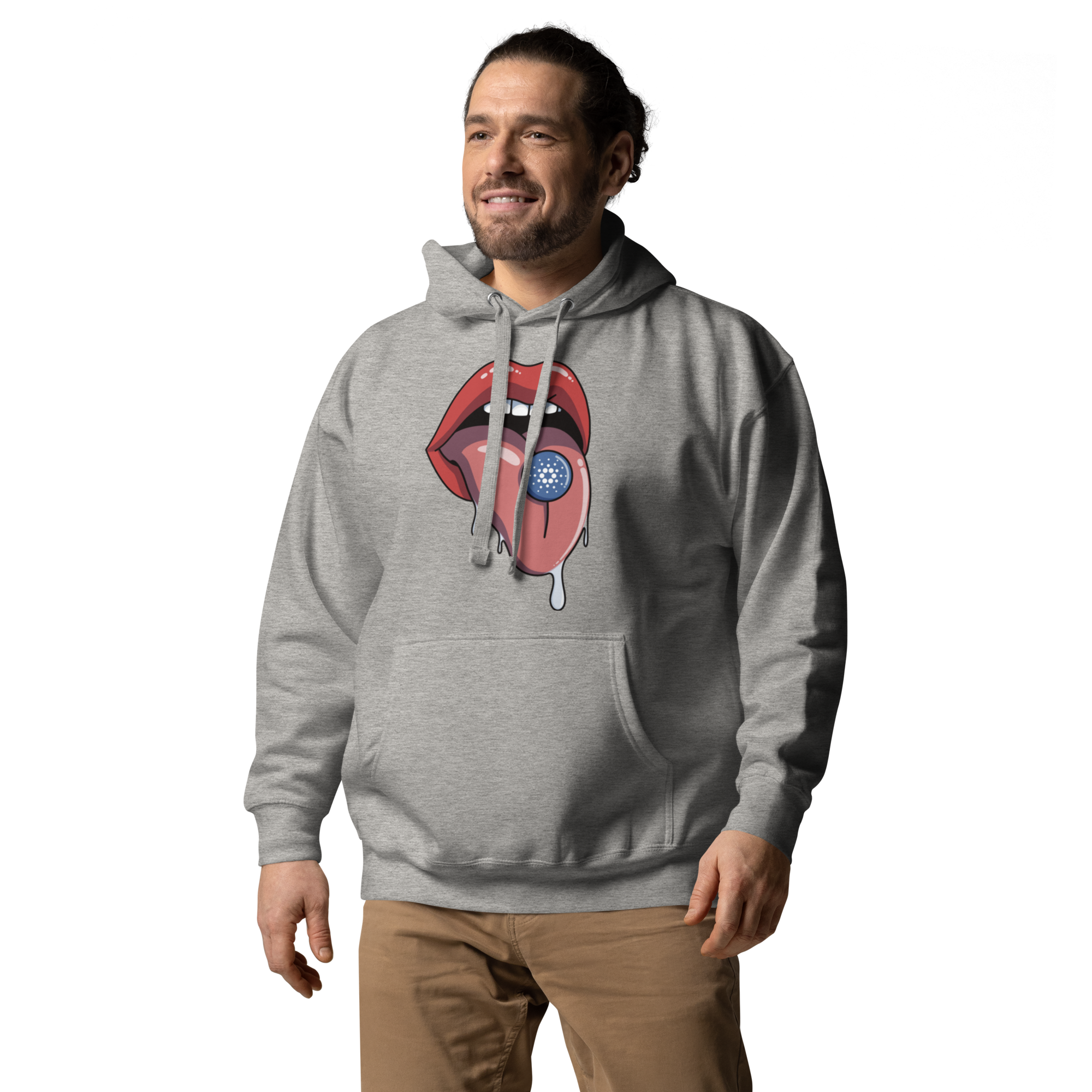 LSD CARDANO Hoodie - Vibrant Crypto Fashion, Comfort and Style for CARDANO Enthusiasts ADA HAT