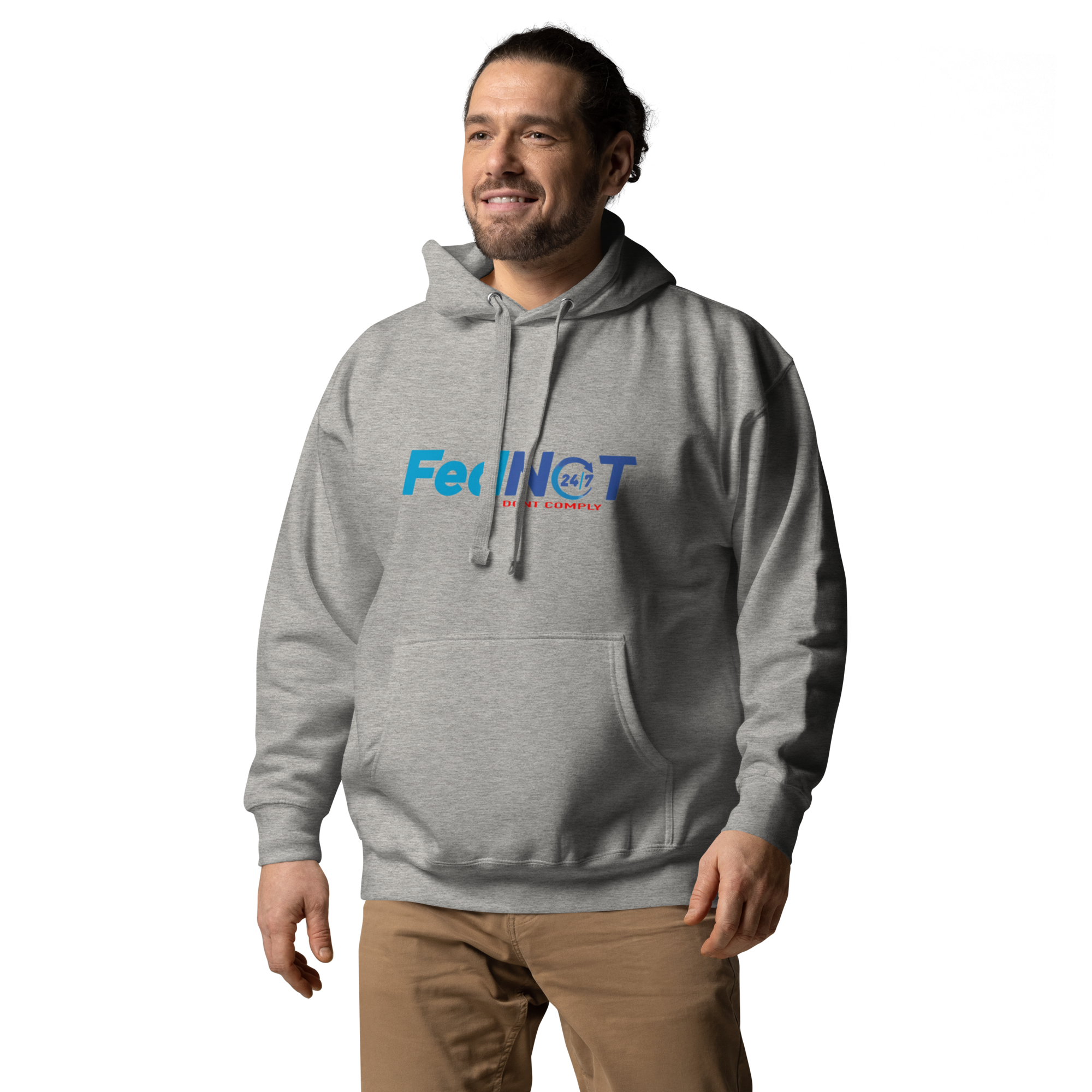 FED NOT Hoodie - Bold Anti-FED Statement Apparel for Crypto Advocates | ANTI-GOV HOODIE