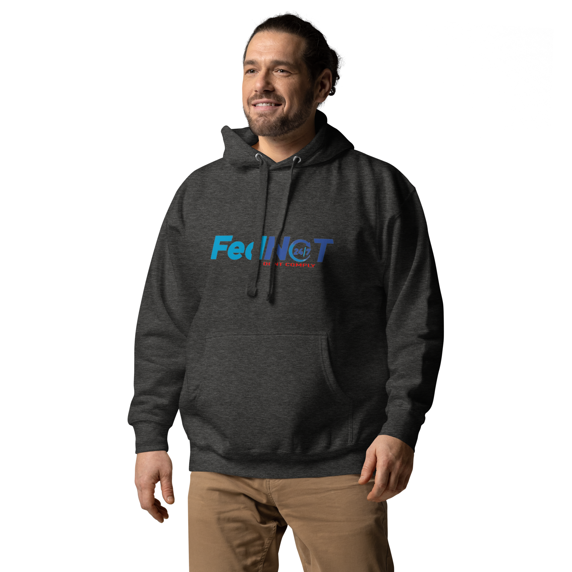 FED NOT Hoodie - Bold Anti-FED Statement Apparel for Crypto Advocates | ANTI-GOV HOODIE