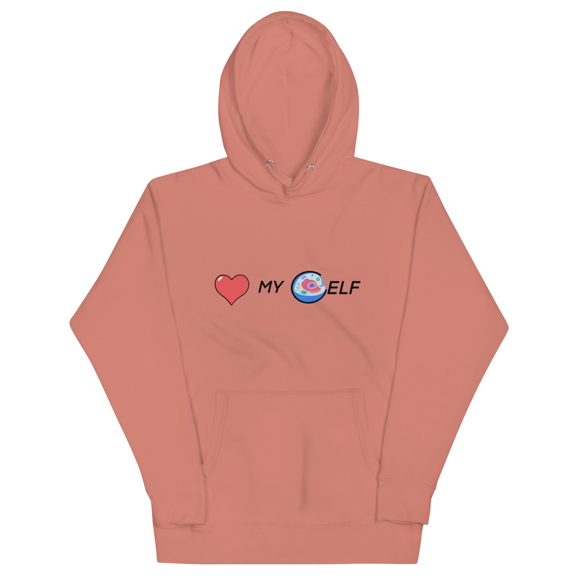 Cell-f Love Hoodie - Self-Love Design, Premium Comfort "CELLULAR LOVE" DNA HEALING