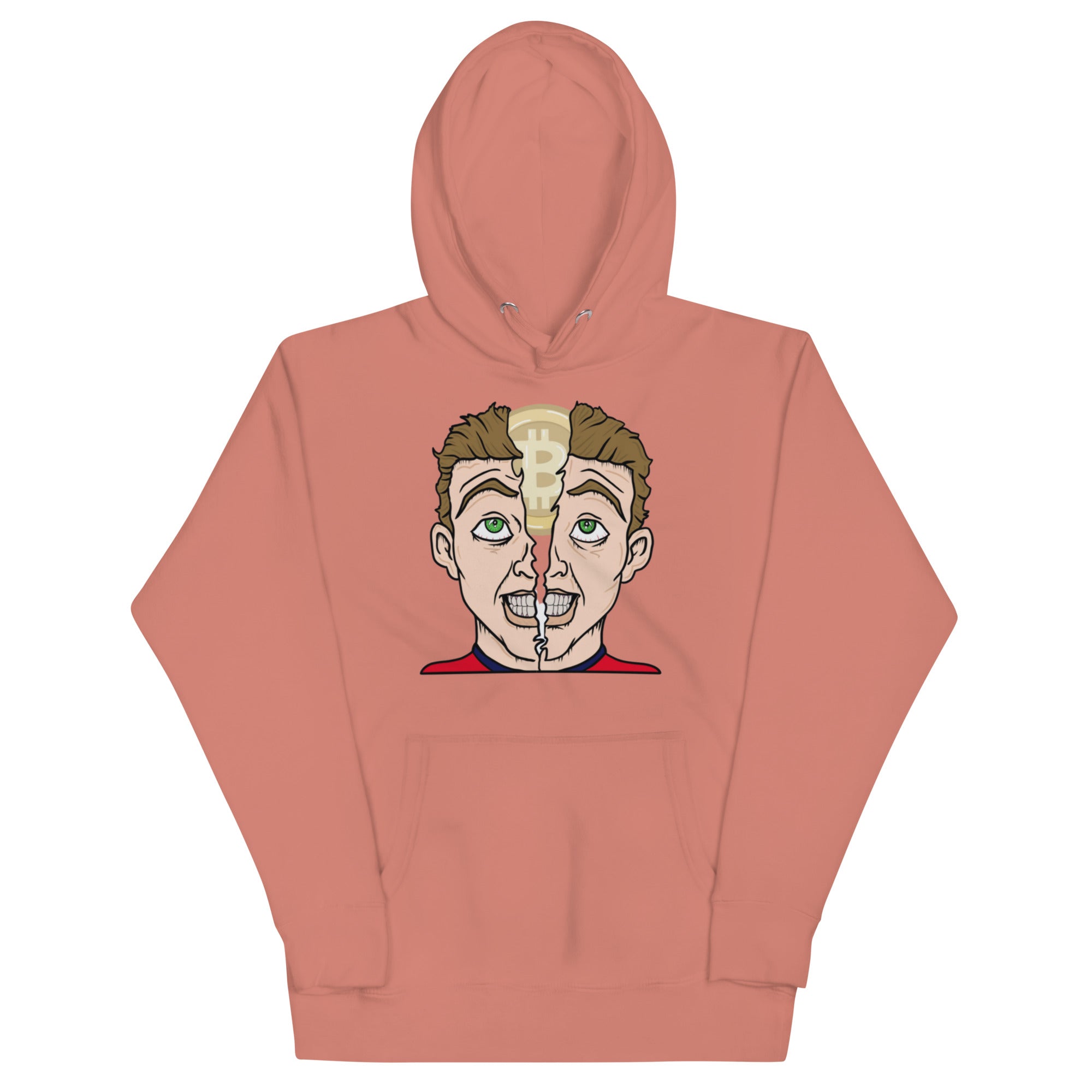 Bitcoin Brain Revelation Hoodie - Iconic Crypto Design, Ultimate Comfort for BTC Fans