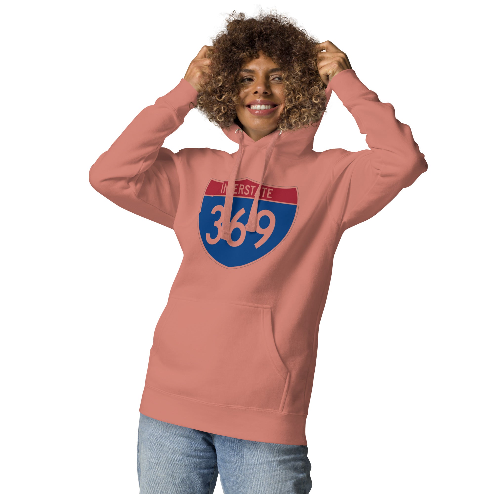 Interstate 369 Hoodie - Spiritual Journey Design, Premium Comfort ENERGY, FREQUENCY, VIBRATION (369)