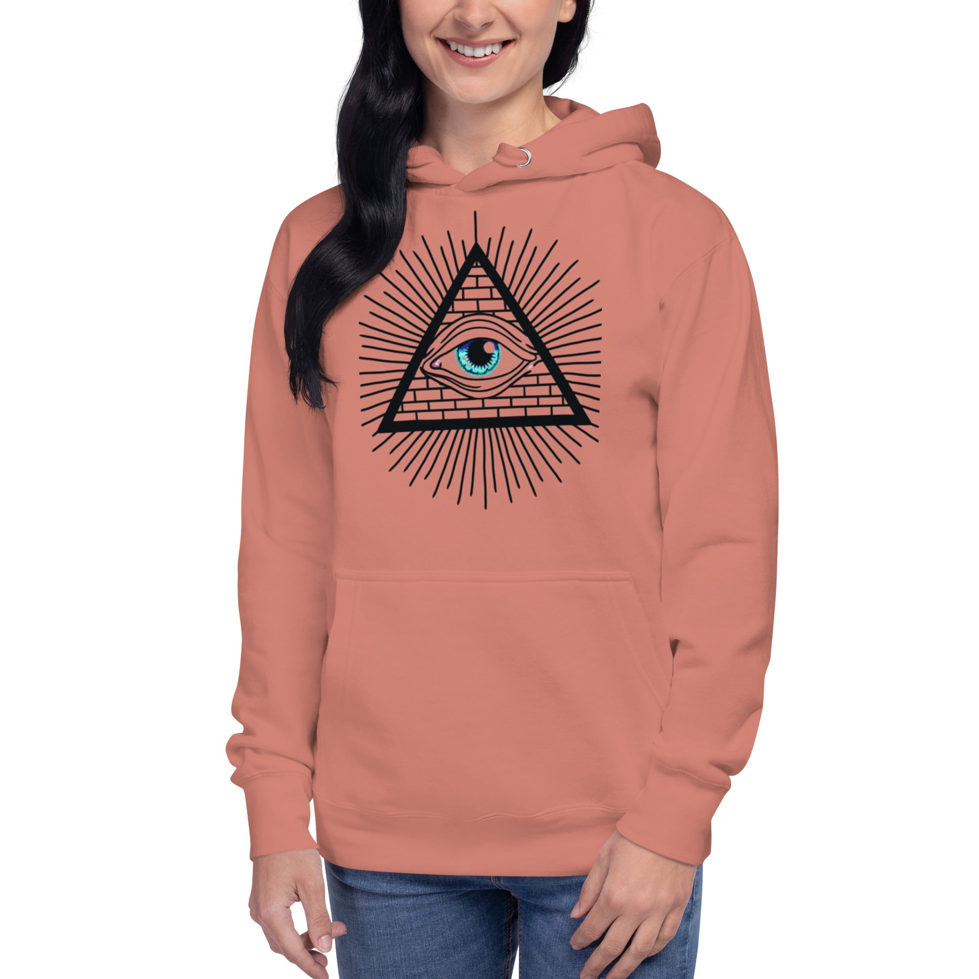 In Us We Trust Hoodie - Patriotic Crypto Apparel, Premium Quality "ALL SEEING EYE"