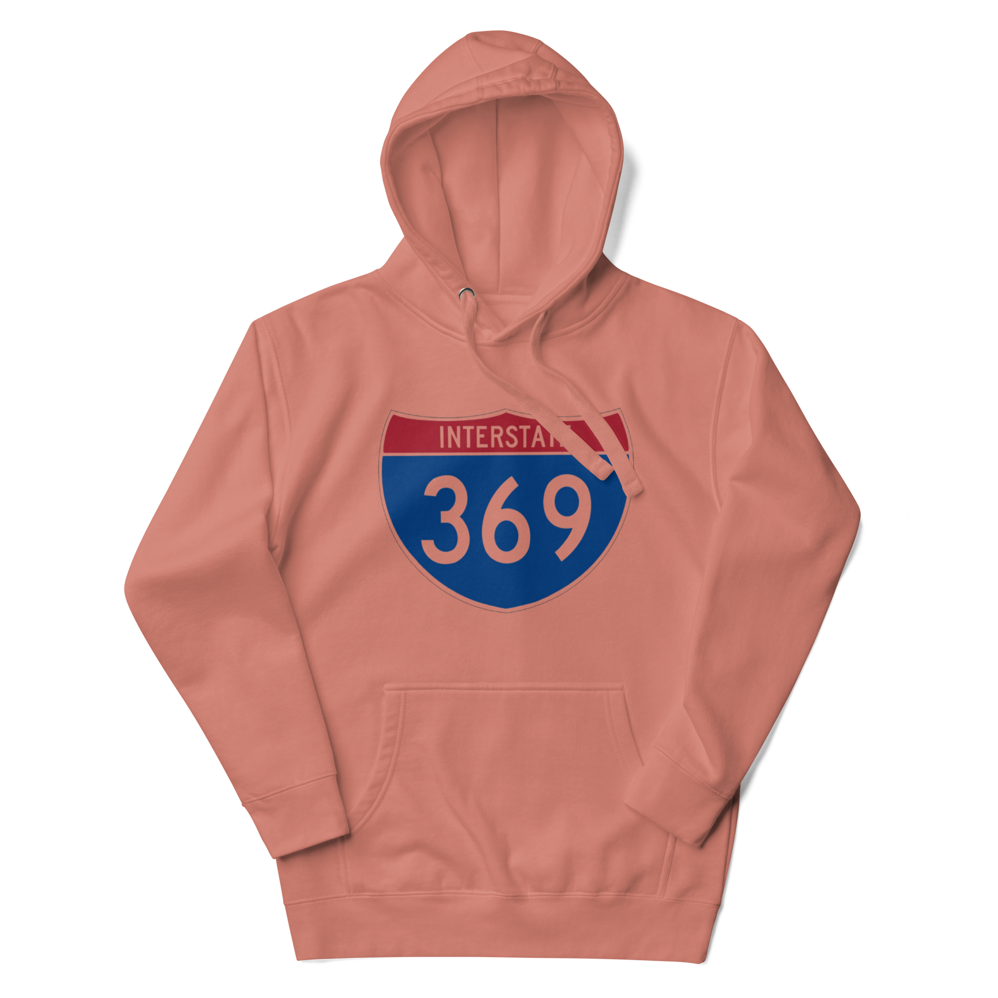 Interstate 369 Hoodie - Spiritual Journey Design, Premium Comfort ENERGY, FREQUENCY, VIBRATION (369)