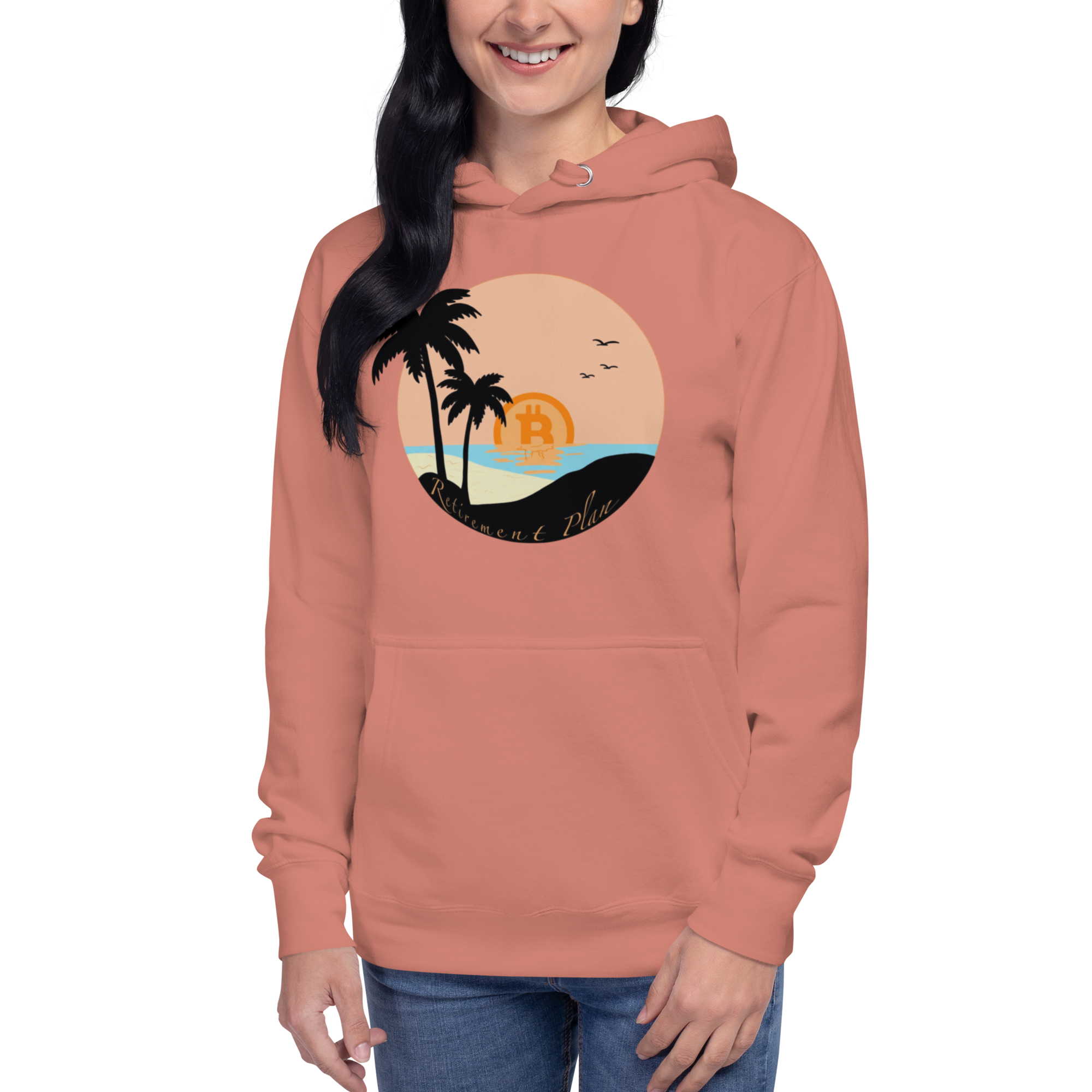 Retirement Plan Hoodie - Stylish Design, Premium Comfort for Crypto Investors | BTC 4 LIFE