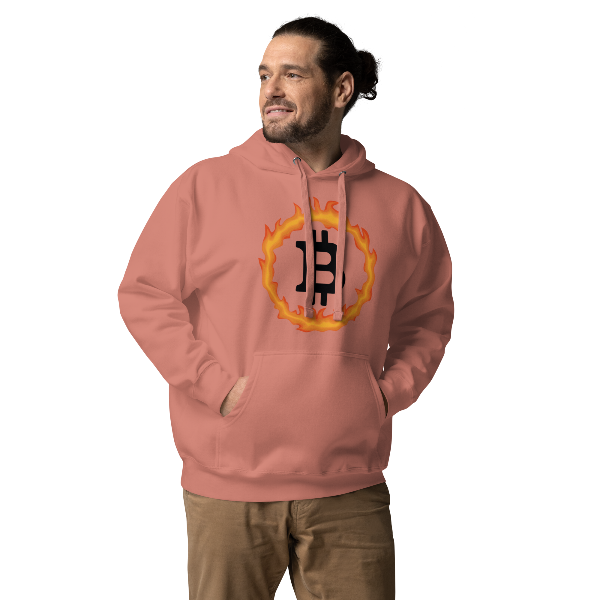 Bitcoin Blaze Hoodie - Iconic Crypto Design, Premium Comfort for BTC Enthusiasts