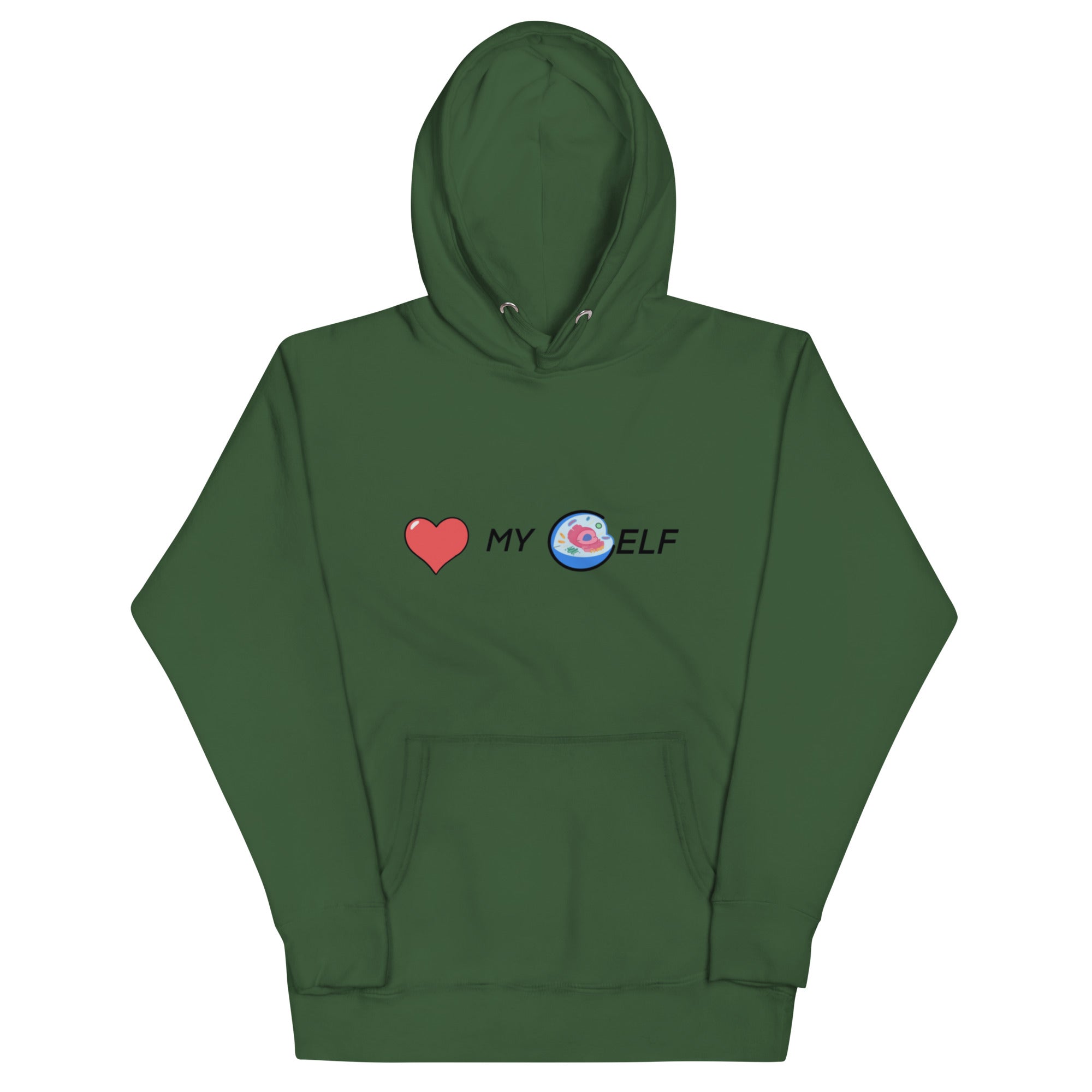 Cell-f Love Hoodie - Self-Love Design, Premium Comfort "CELLULAR LOVE" DNA HEALING