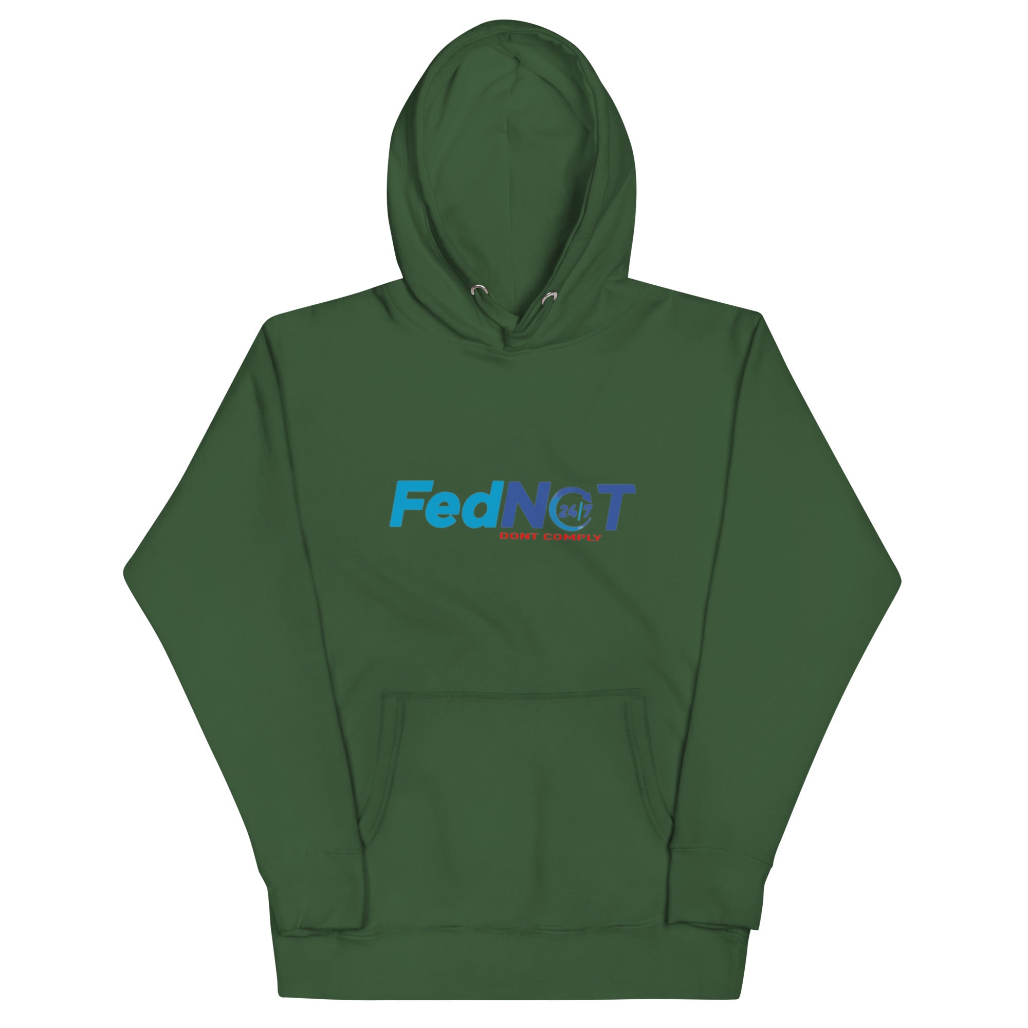 FED NOT Hoodie - Bold Anti-FED Statement Apparel for Crypto Advocates | ANTI-GOV HOODIE