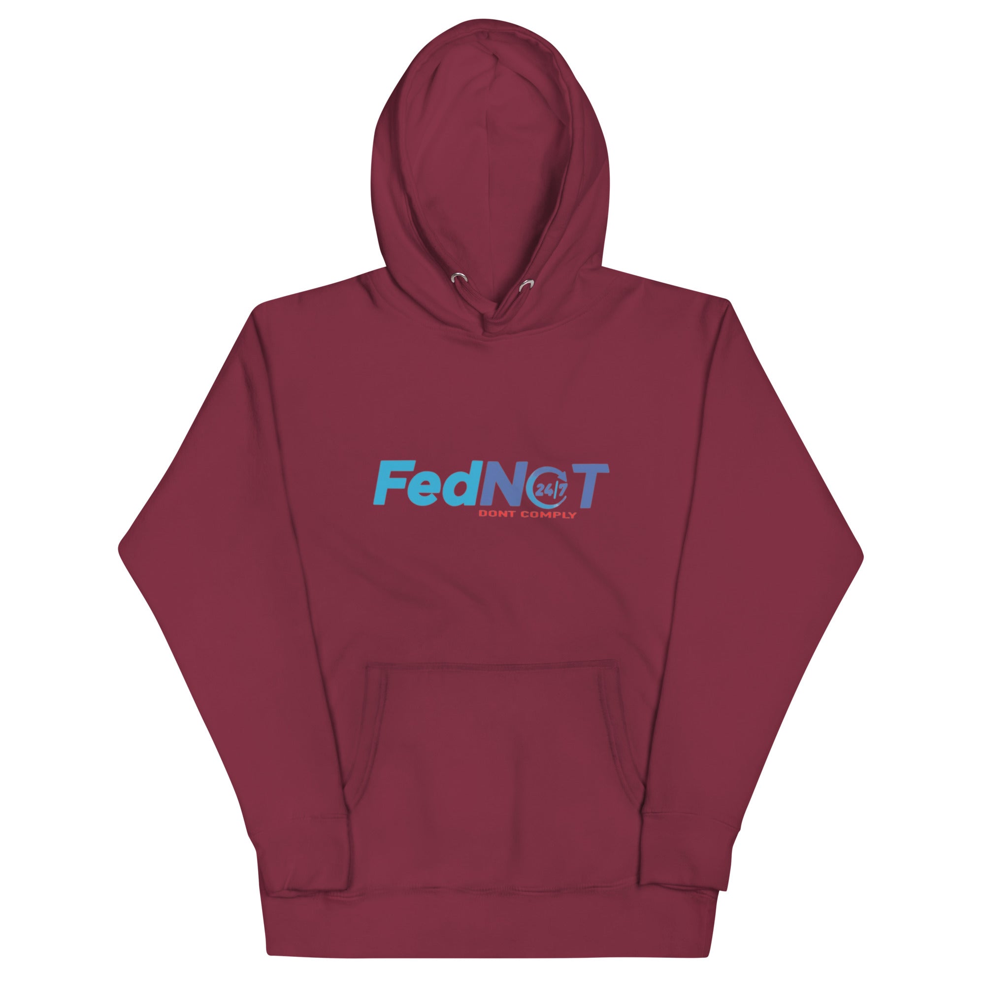 FED NOT Hoodie - Bold Anti-FED Statement Apparel for Crypto Advocates | ANTI-GOV HOODIE