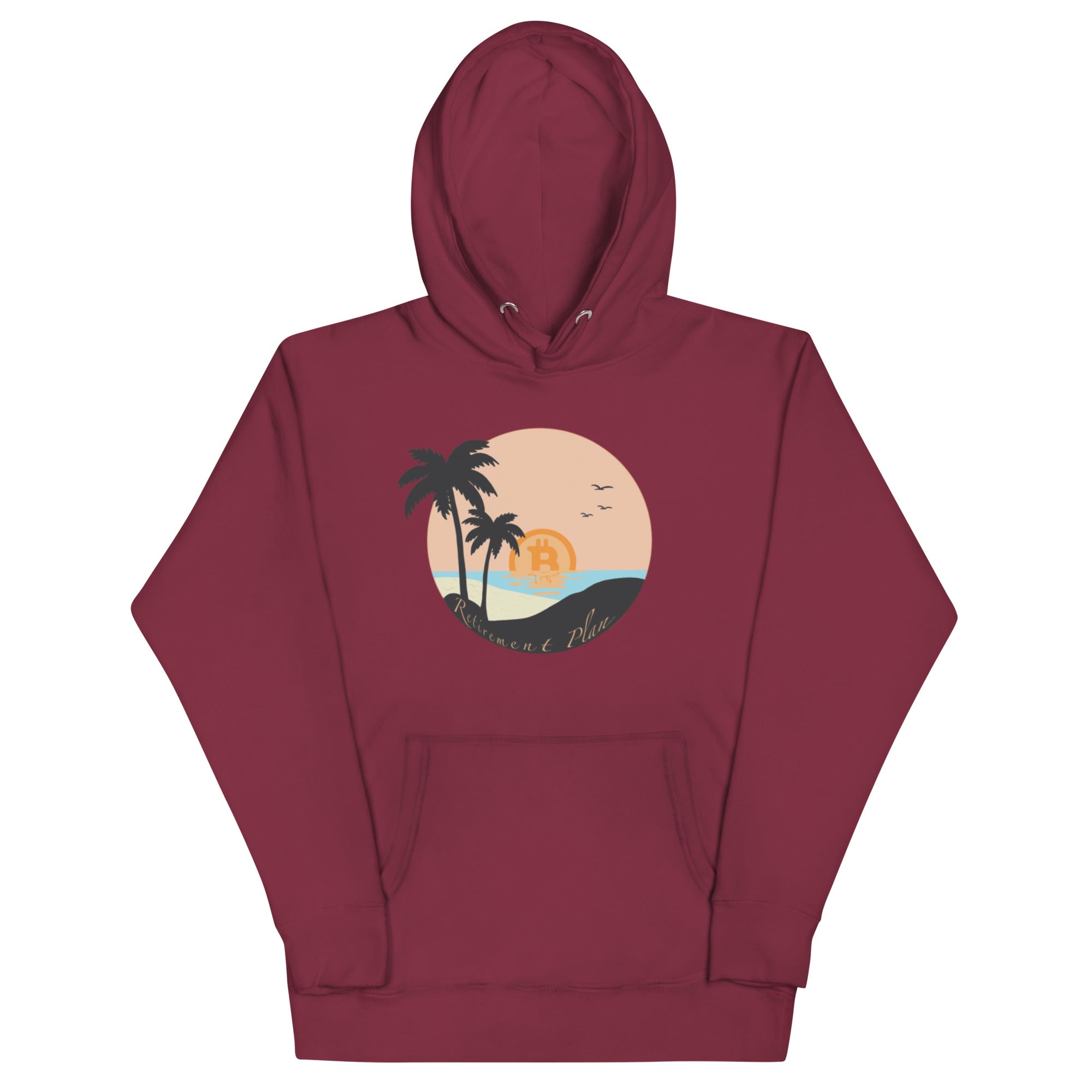 Retirement Plan Hoodie - Stylish Design, Premium Comfort for Crypto Investors | BTC 4 LIFE