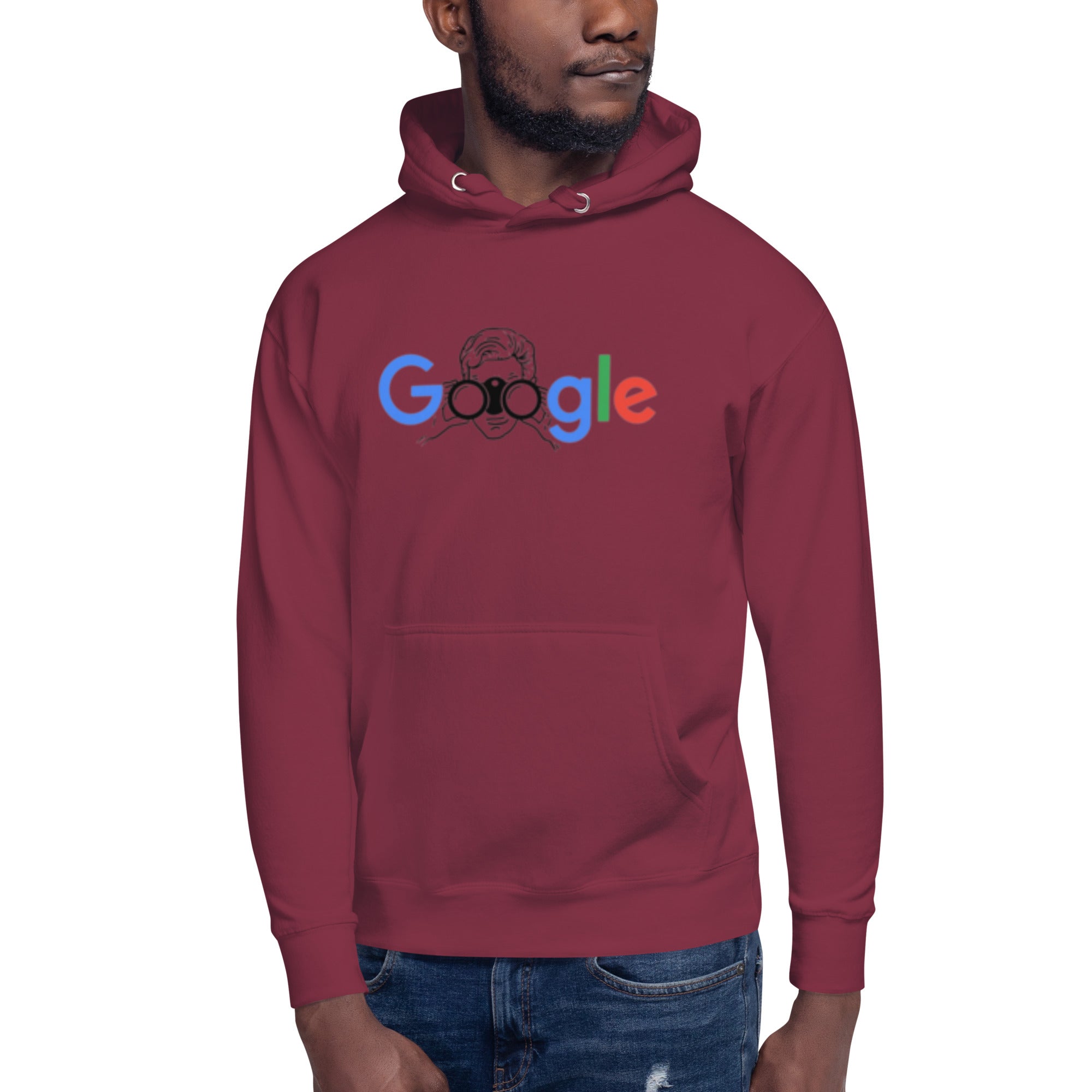 Big Brother Google Hoodie - Bold Statement, Premium Comfort - gOOgle , facebOOk , zOOm , yahOO | CIA SPYING HOODIE