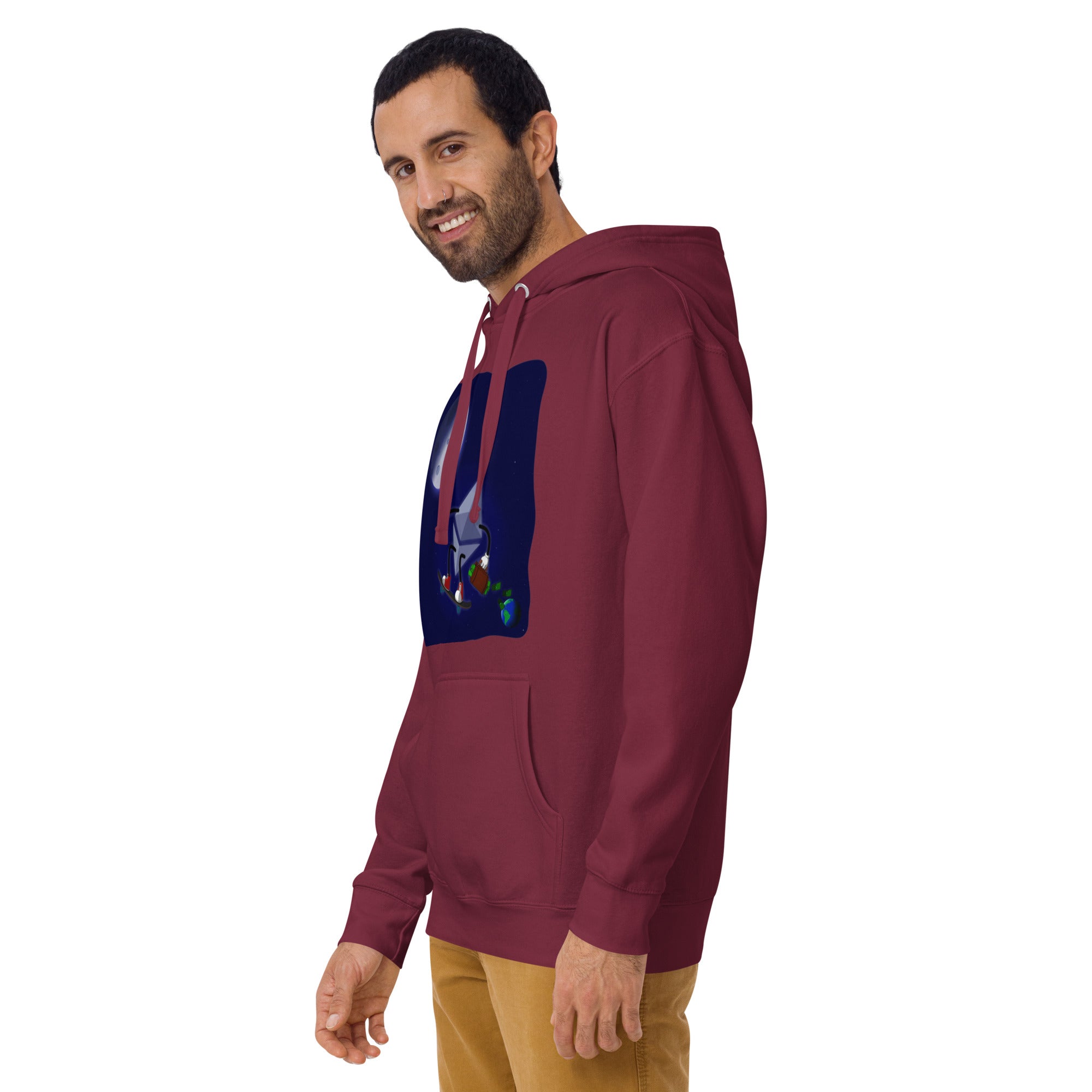 Ethereum to The Moon Hoodie-Ethereum Enthusiast Hoodie - Ultimate Comfort for ETH Fans, Premium Quality