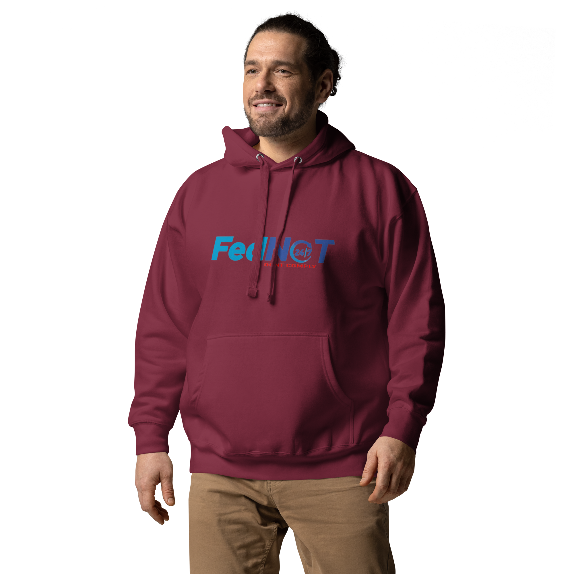 FED NOT Hoodie - Bold Anti-FED Statement Apparel for Crypto Advocates | ANTI-GOV HOODIE