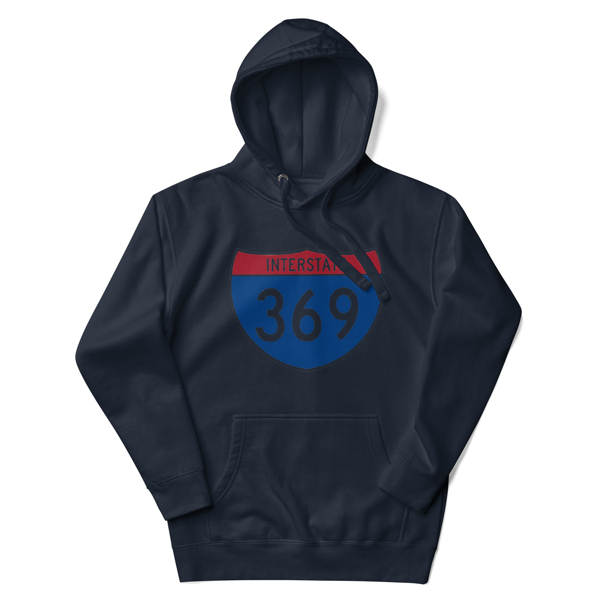 Interstate 369 Hoodie - Spiritual Journey Design, Premium Comfort ENERGY, FREQUENCY, VIBRATION (369)