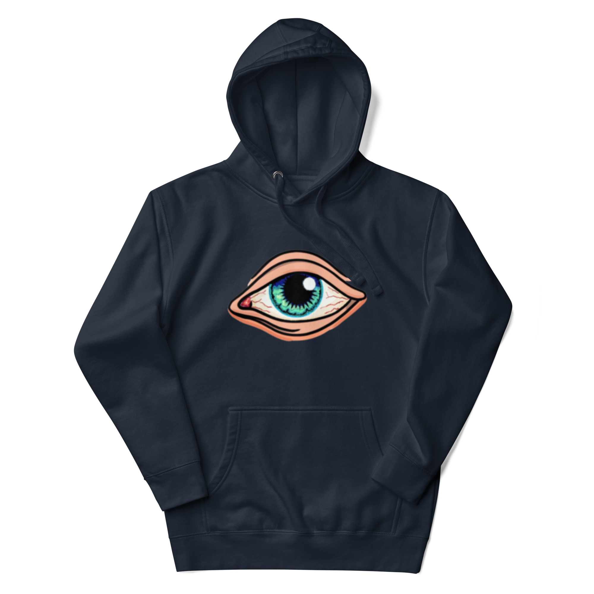 EYE Hoodie - EYE SEE YOU Mystical Design, Premium Comfort "ALL SEEING EYE" 3RD EYE HOODIE