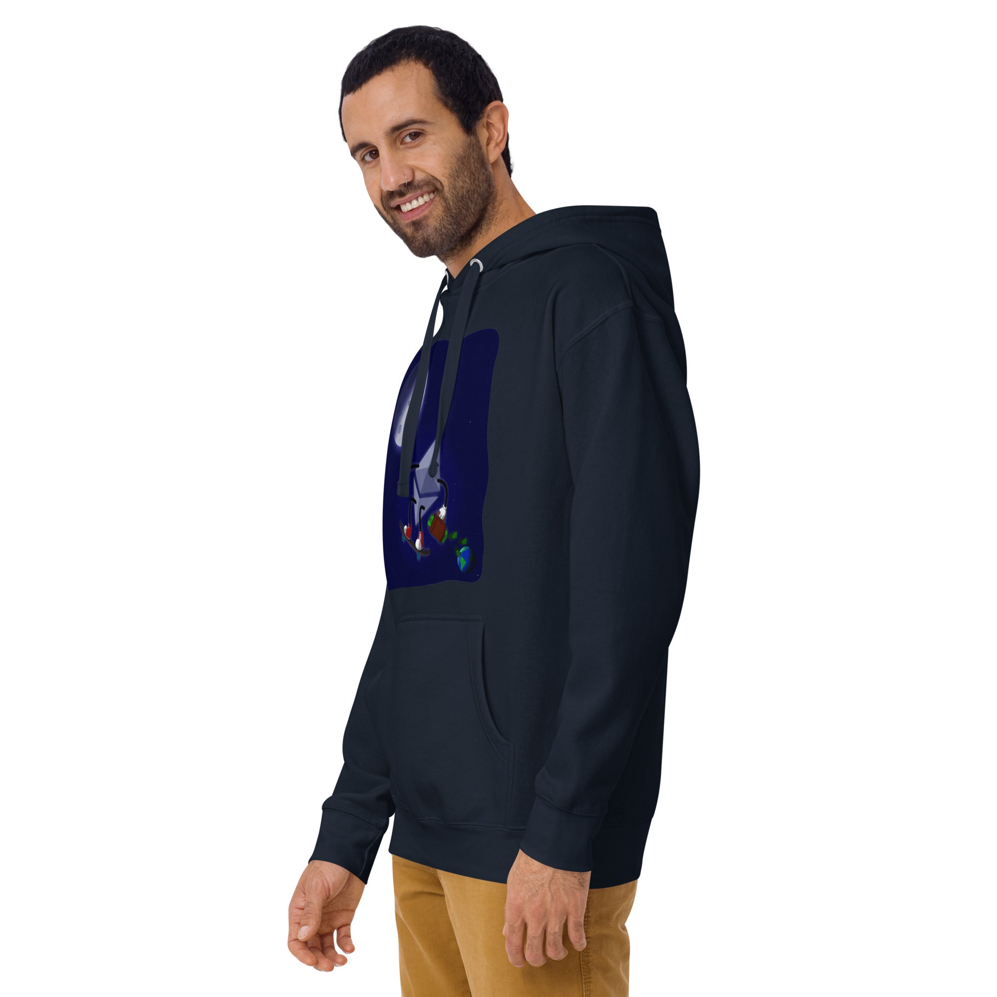 Ethereum to The Moon Hoodie-Ethereum Enthusiast Hoodie - Ultimate Comfort for ETH Fans, Premium Quality