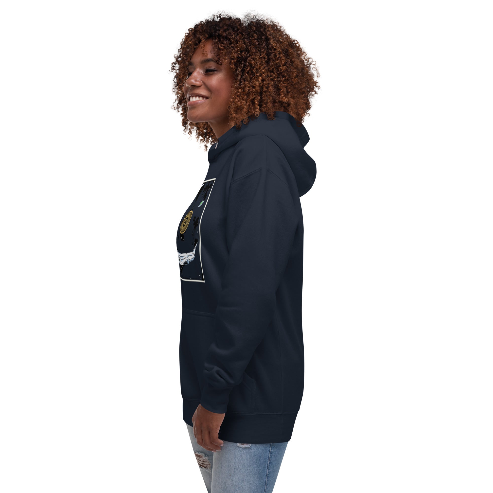 Bitcoin to the Moon Hoodie - Iconic Design, Premium Comfort for BTC Enthusiasts UFO