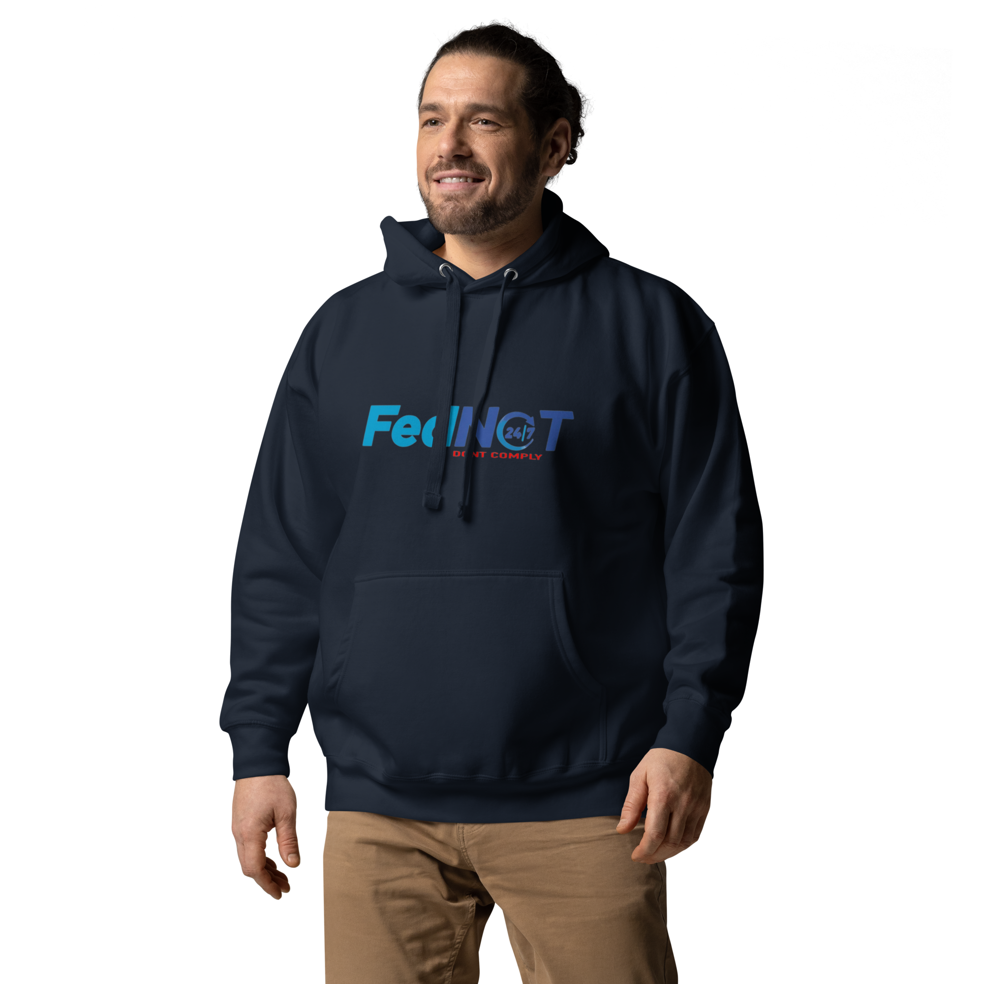 FED NOT Hoodie - Bold Anti-FED Statement Apparel for Crypto Advocates | ANTI-GOV HOODIE