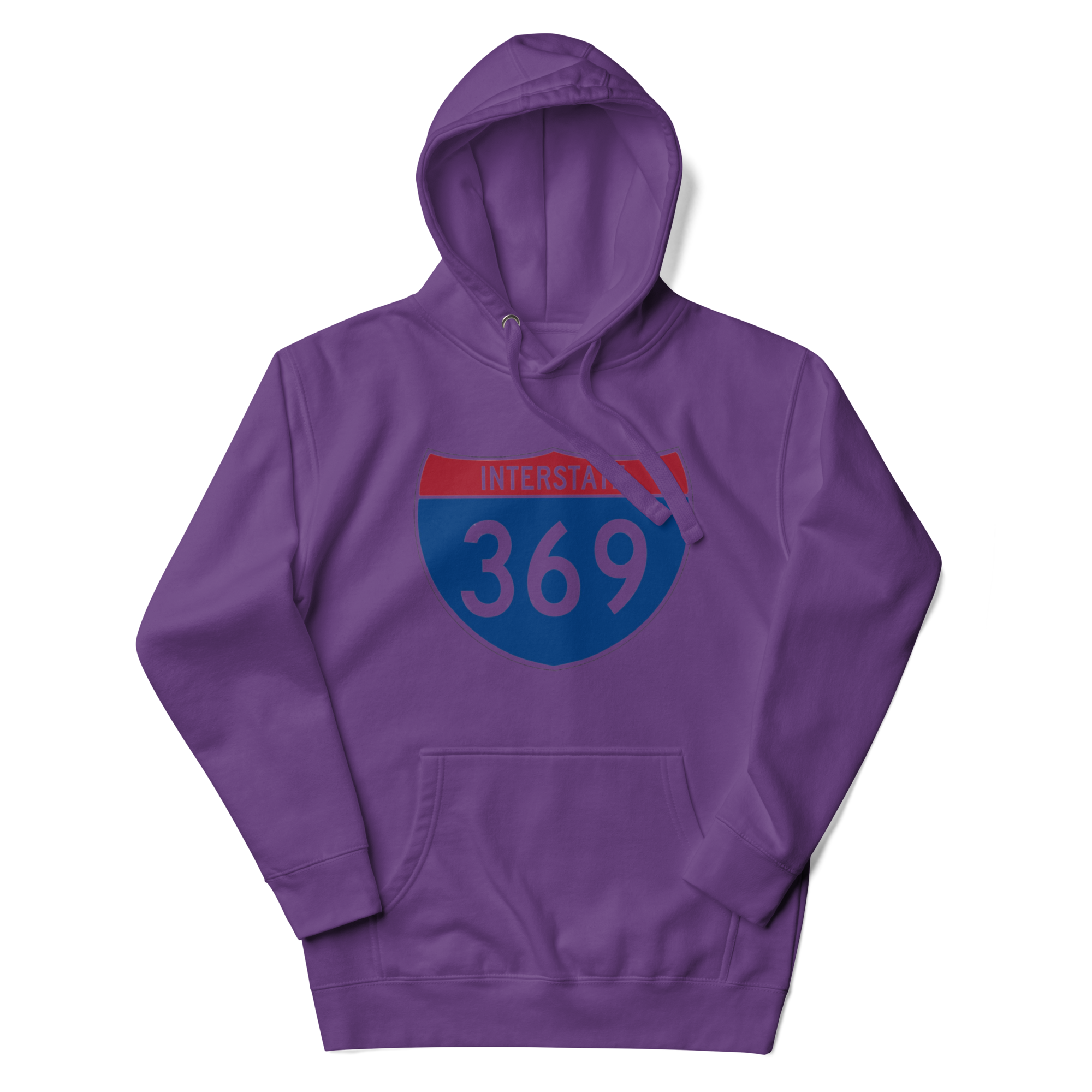 Interstate 369 Hoodie - Spiritual Journey Design, Premium Comfort ENERGY, FREQUENCY, VIBRATION (369)