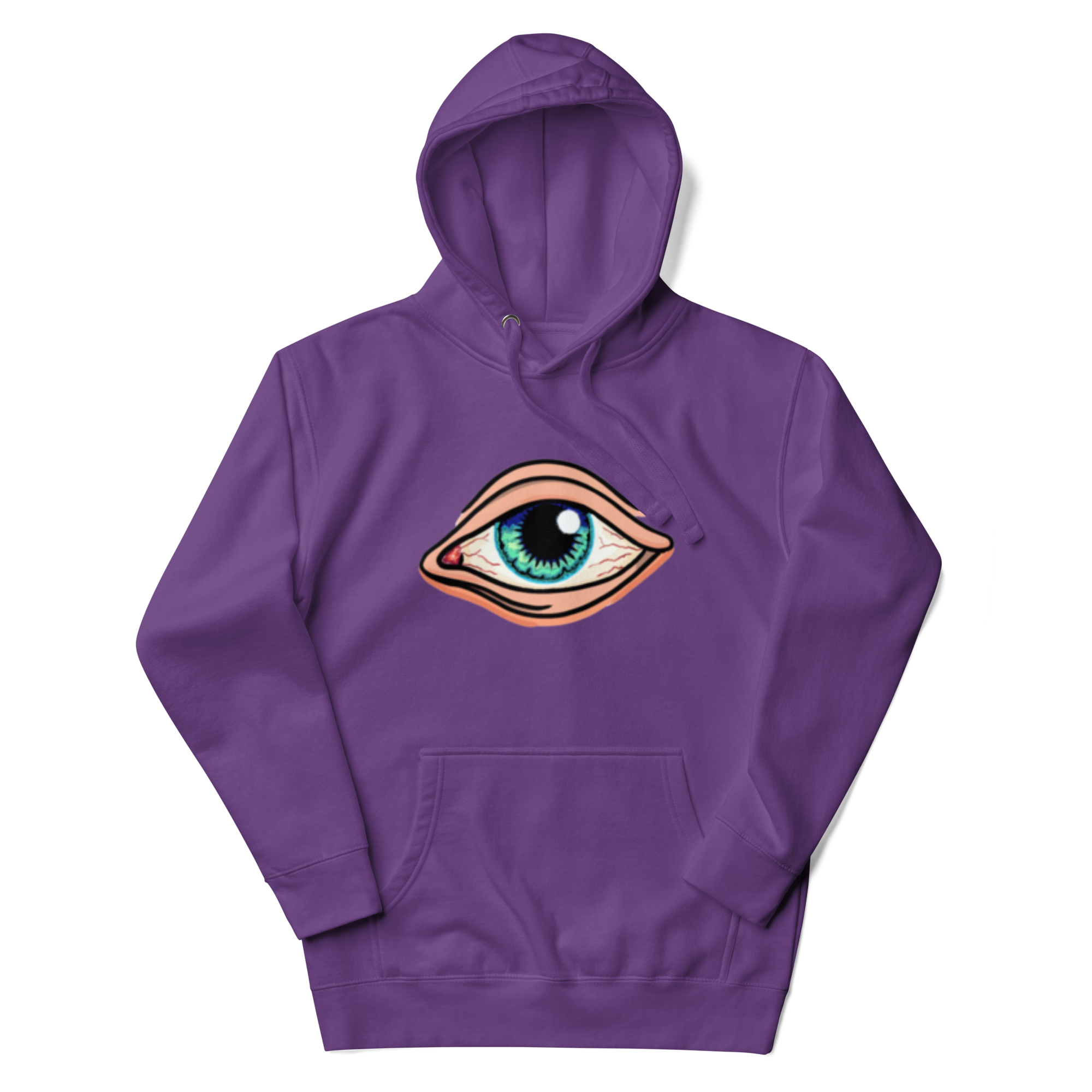 EYE Hoodie - EYE SEE YOU Mystical Design, Premium Comfort "ALL SEEING EYE" 3RD EYE HOODIE