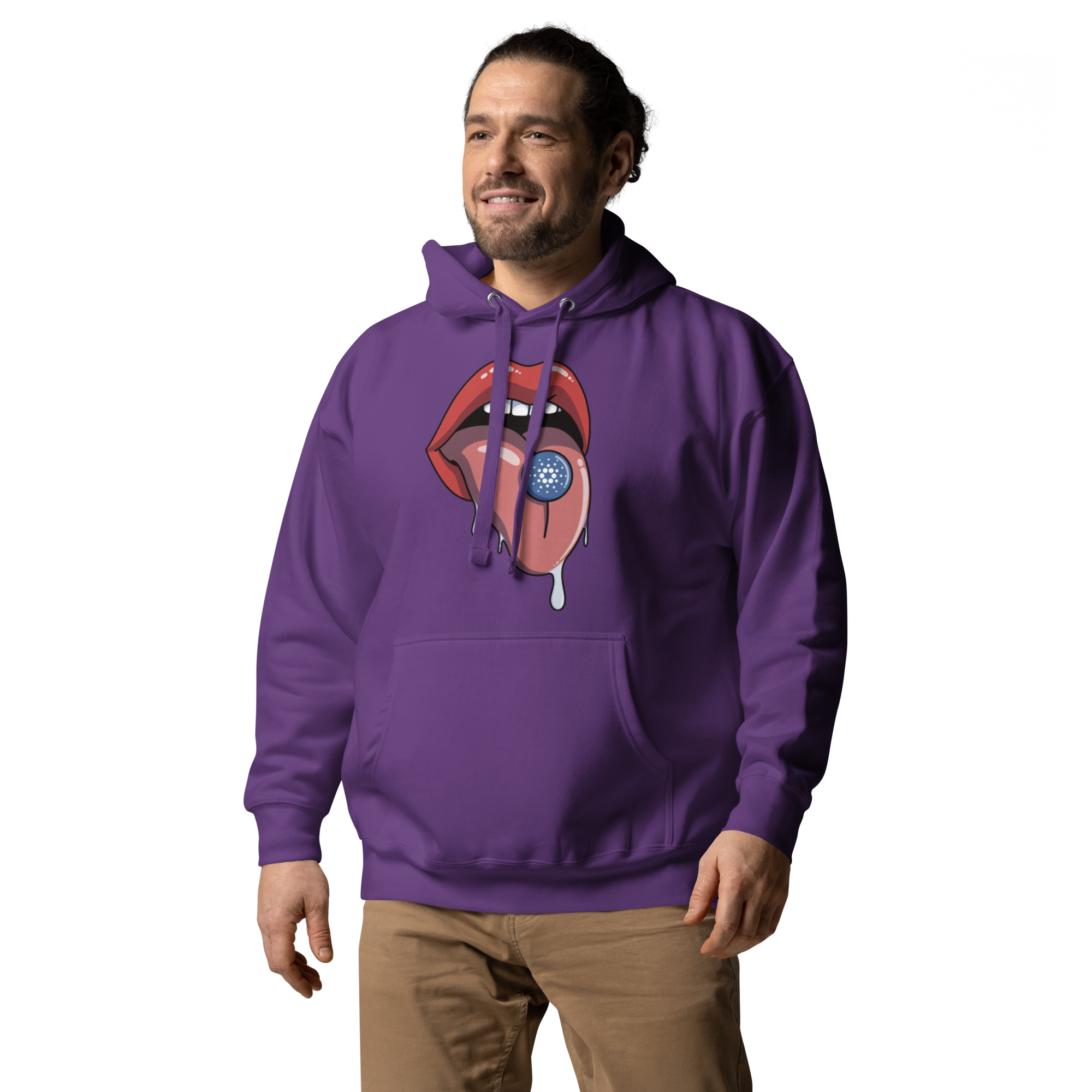 LSD CARDANO Hoodie - Vibrant Crypto Fashion, Comfort and Style for CARDANO Enthusiasts ADA HAT