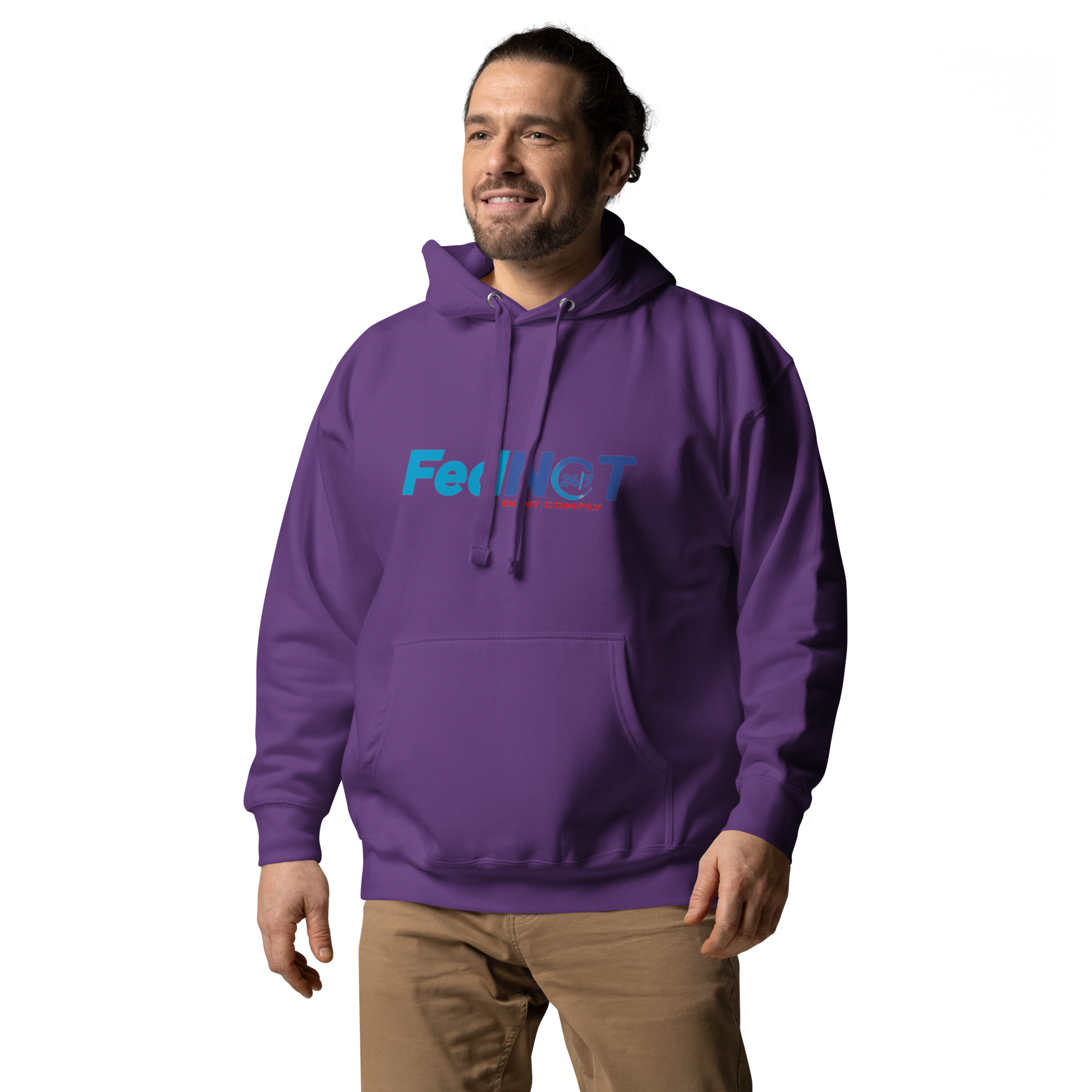 FED NOT Hoodie - Bold Anti-FED Statement Apparel for Crypto Advocates | ANTI-GOV HOODIE