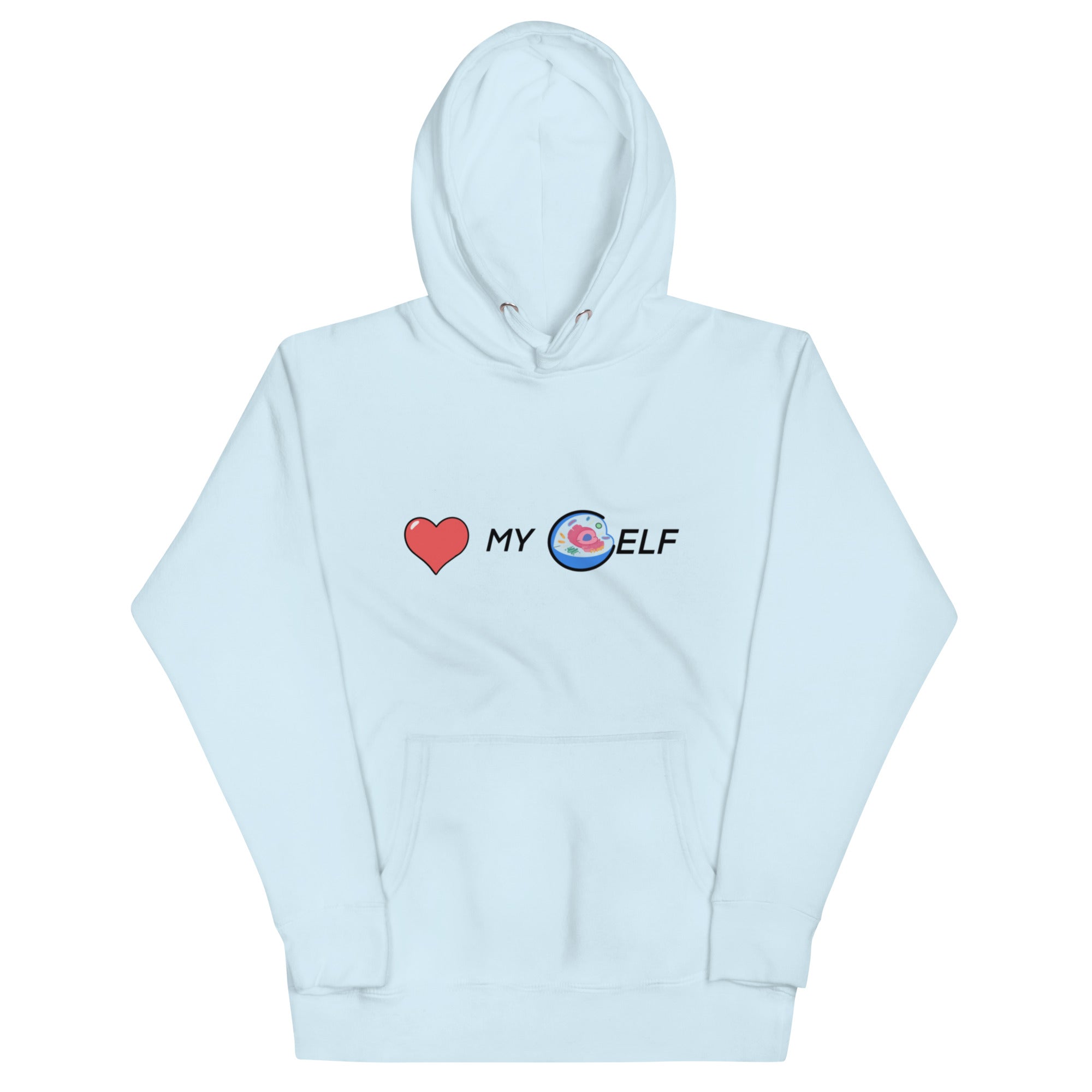 Cell-f Love Hoodie - Self-Love Design, Premium Comfort "CELLULAR LOVE" DNA HEALING