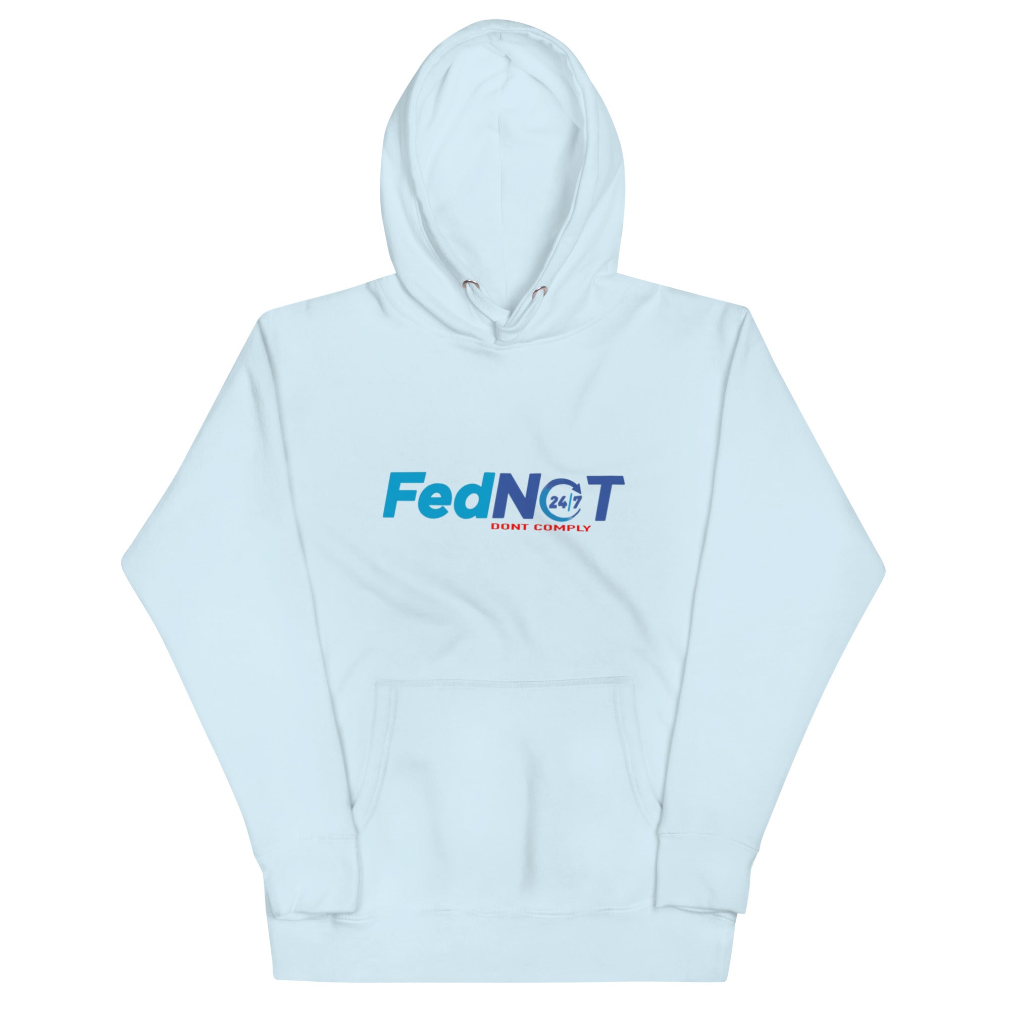 FED NOT Hoodie - Bold Anti-FED Statement Apparel for Crypto Advocates | ANTI-GOV HOODIE