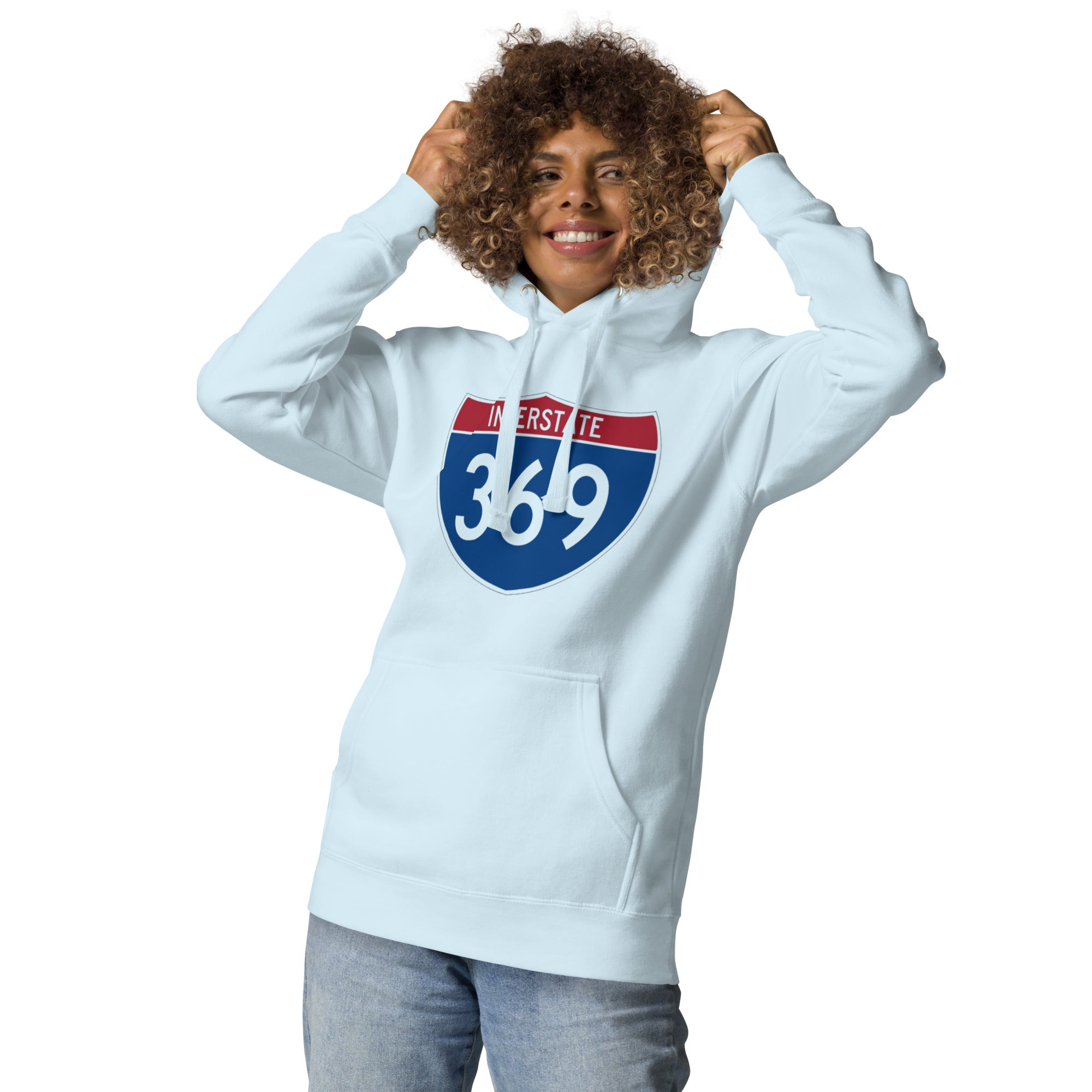 Interstate 369 Hoodie - Spiritual Journey Design, Premium Comfort ENERGY, FREQUENCY, VIBRATION (369)