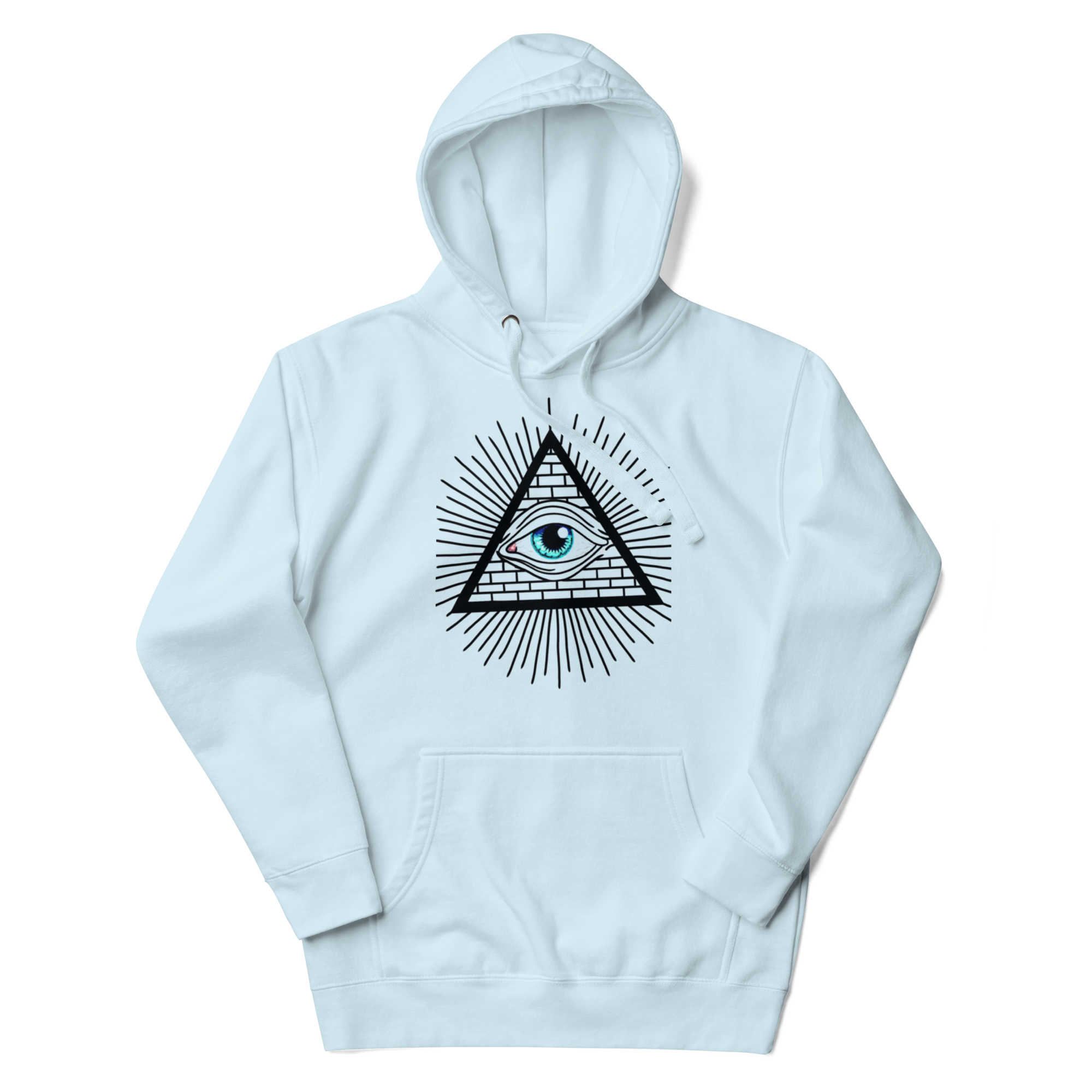 In Us We Trust Hoodie - Patriotic Crypto Apparel, Premium Quality "ALL SEEING EYE"