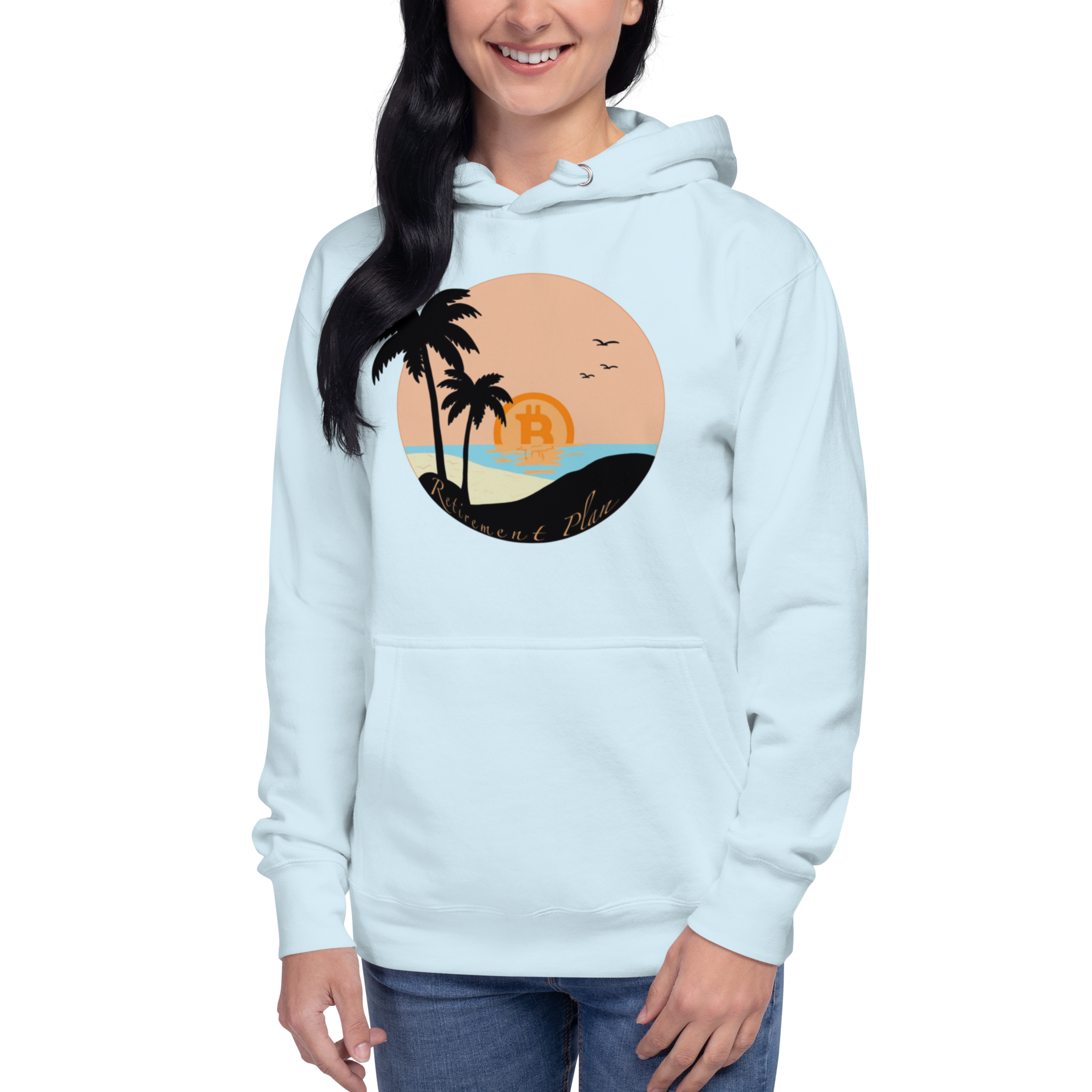 Retirement Plan Hoodie - Stylish Design, Premium Comfort for Crypto Investors | BTC 4 LIFE